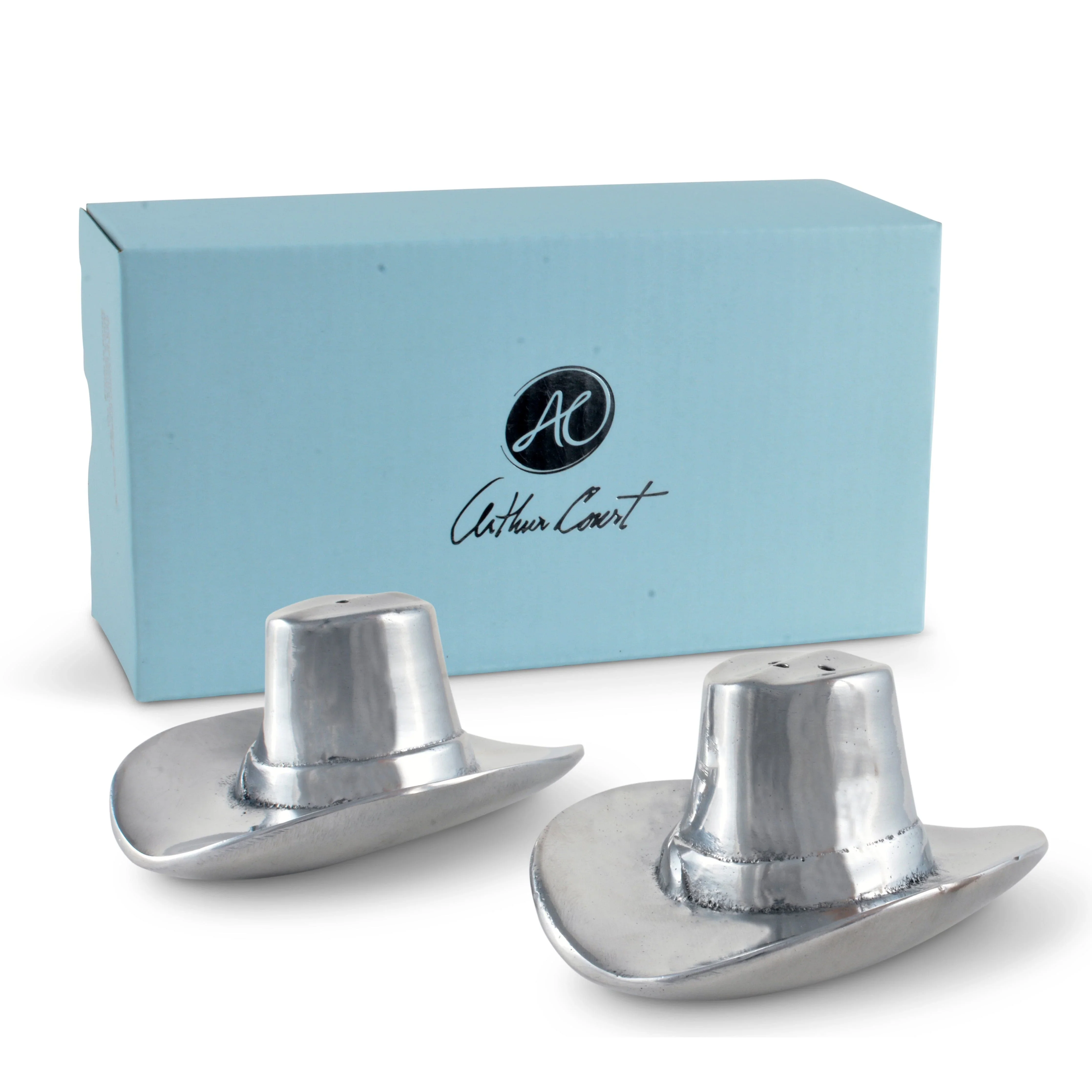 Arthur Court Cowboy Hat Salt and Pepper Shakers - Image 7