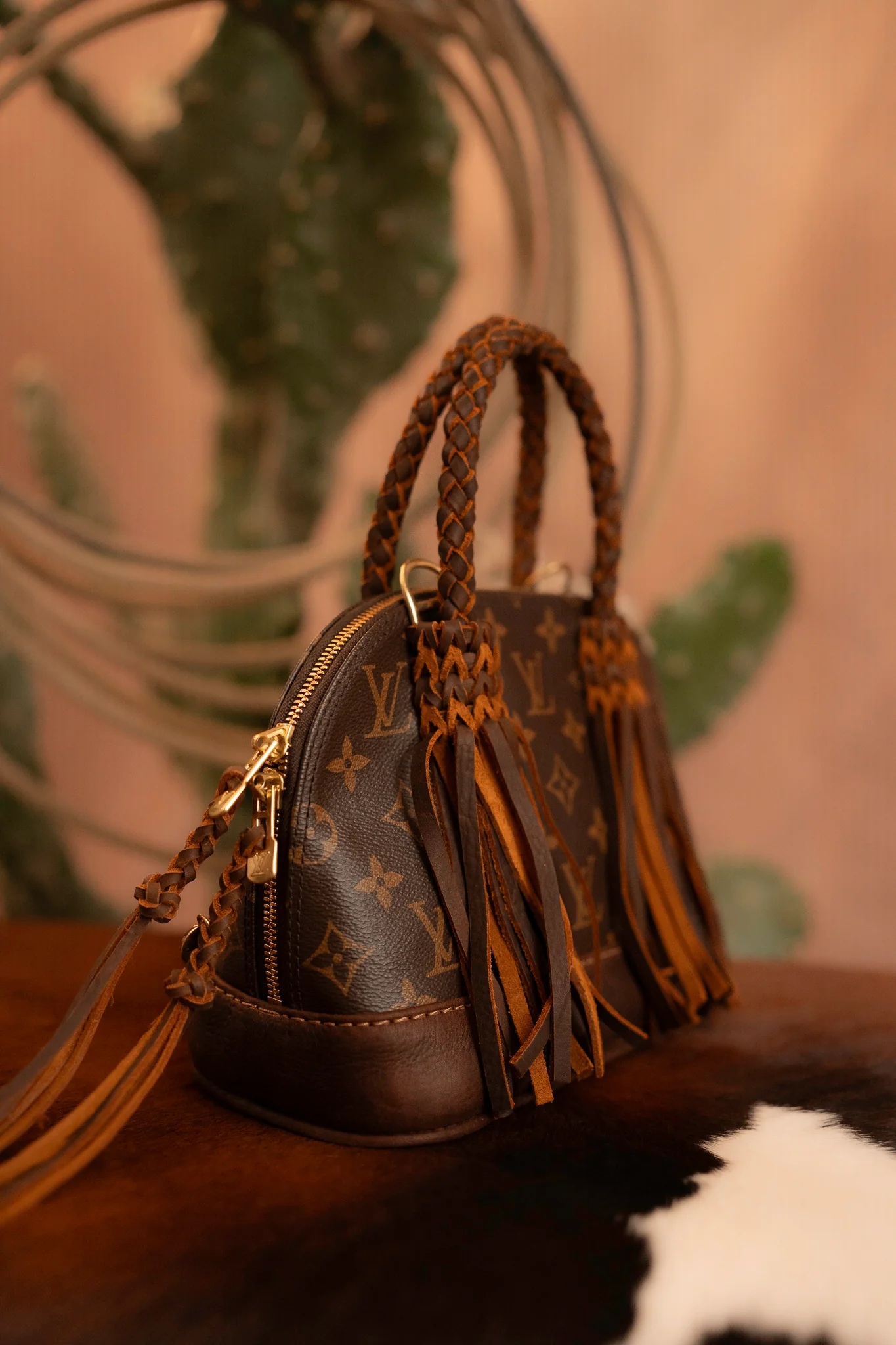 Leather and Vodka 35 Carat Kingman Turquoise Original Alma BB Bag - Image 5