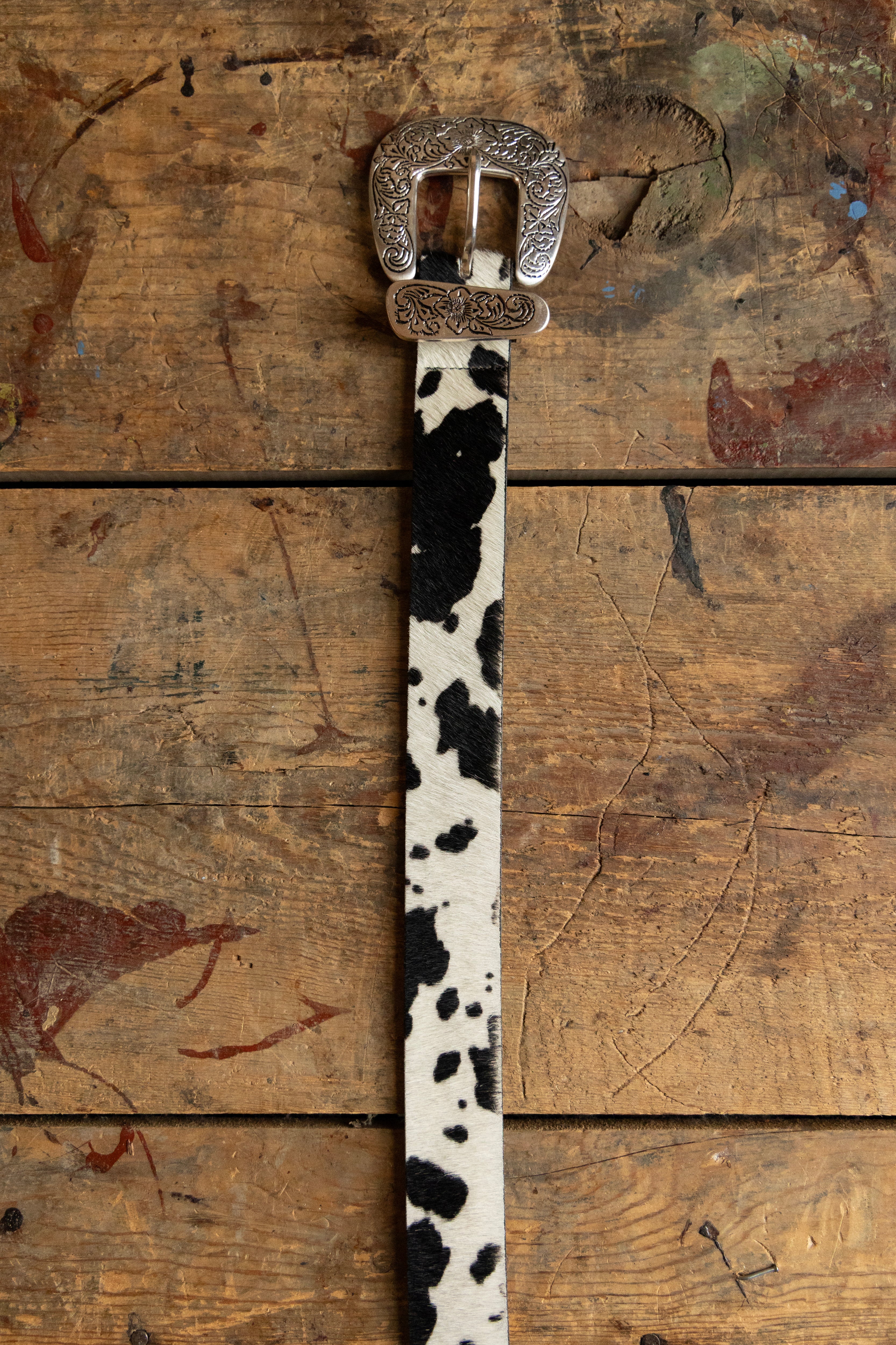 Streets Ahead Cowhide Small Western Buckle Belt - Image 4
