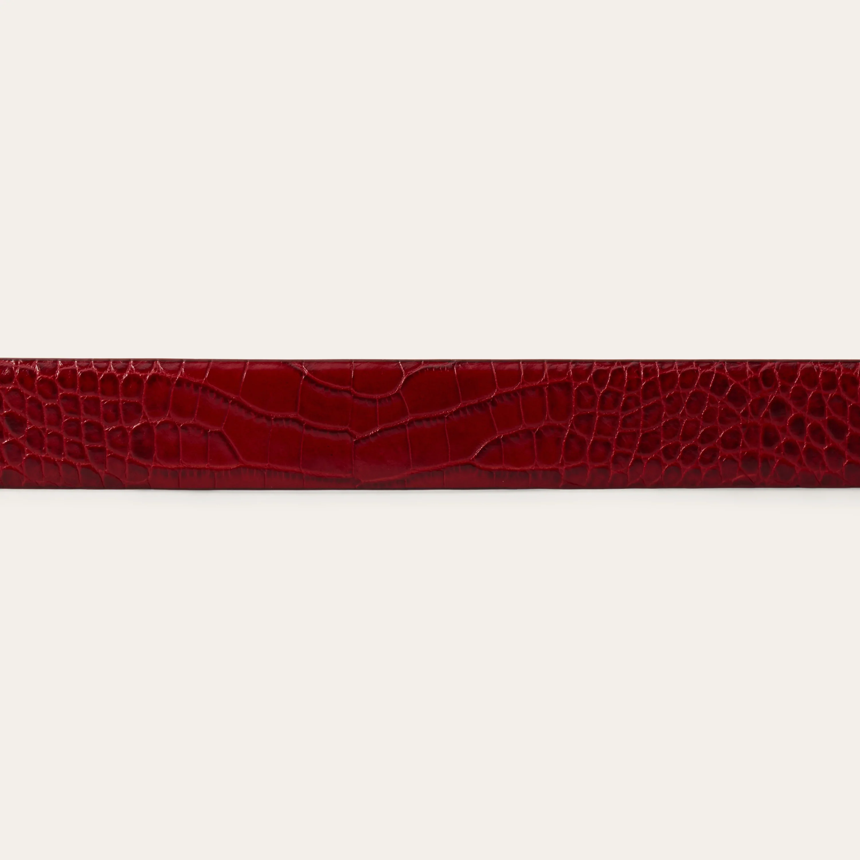 Stetson Croco Print Tapered Belt - Image 6