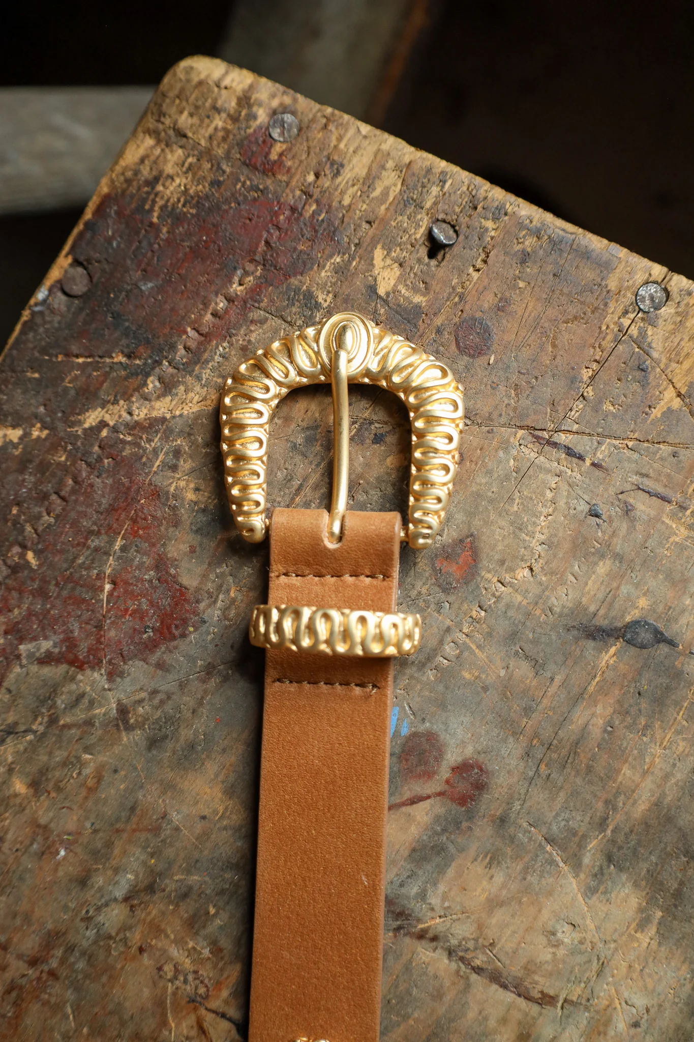 Streets Ahead Gold Concho Belt - Image 3