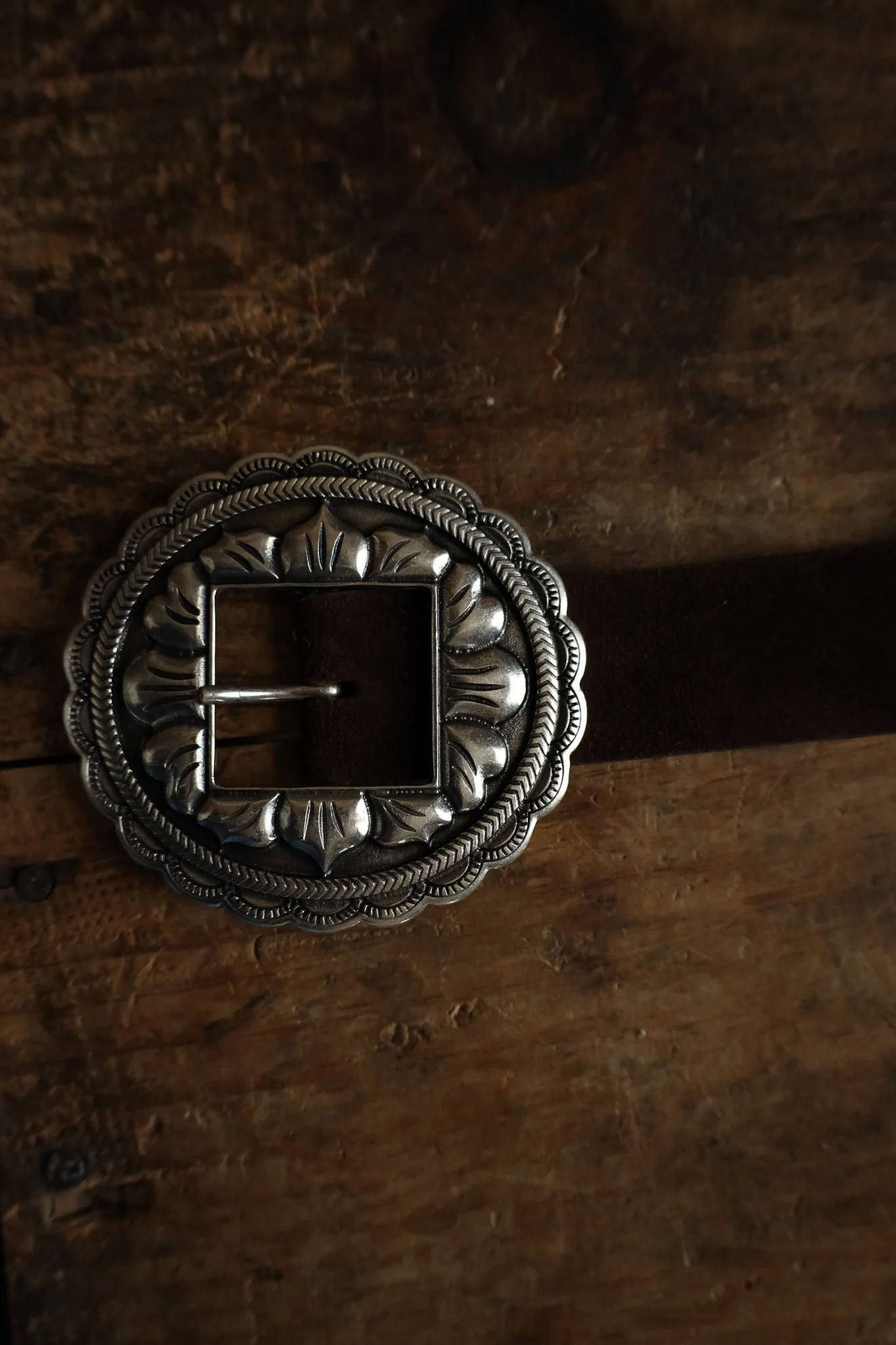 Streets Ahead Lilienne Concho Belt- Chocolate - Image 4