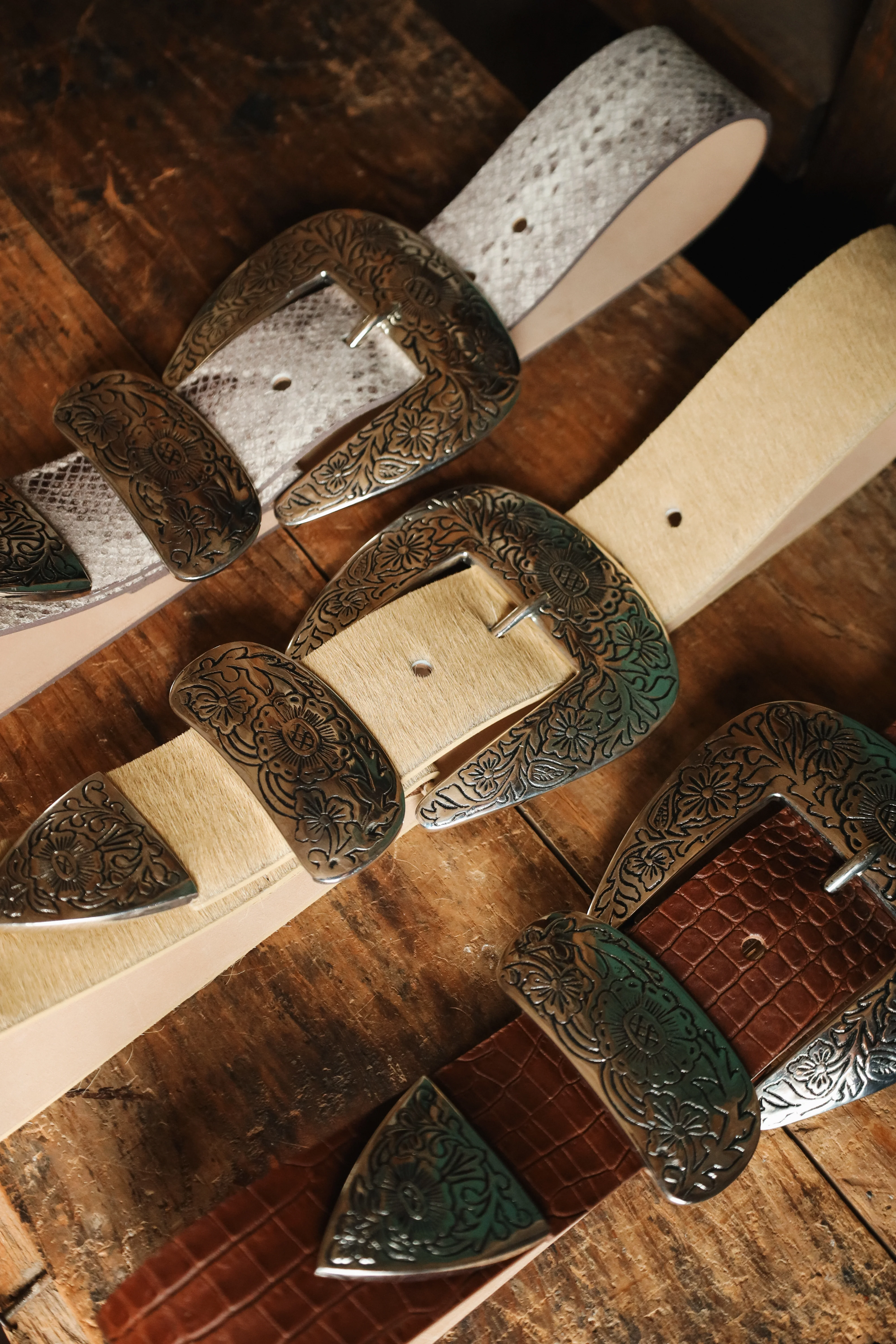 STREETS AHEAD BIG BUCKLE BELT- PYTHON - Image 8