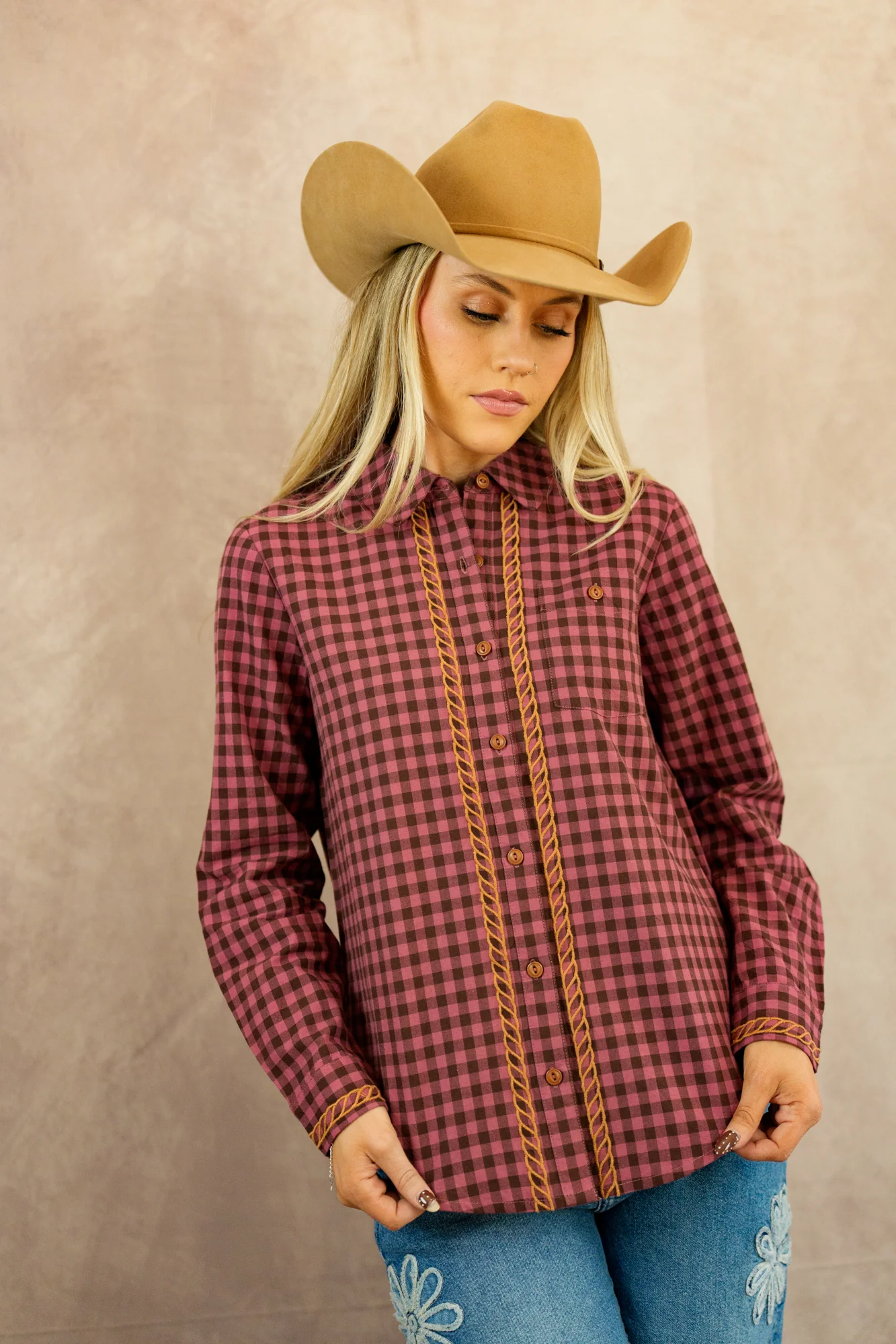 Ivy Jane Howdy Cowboy Shirt Blouse - Image 5