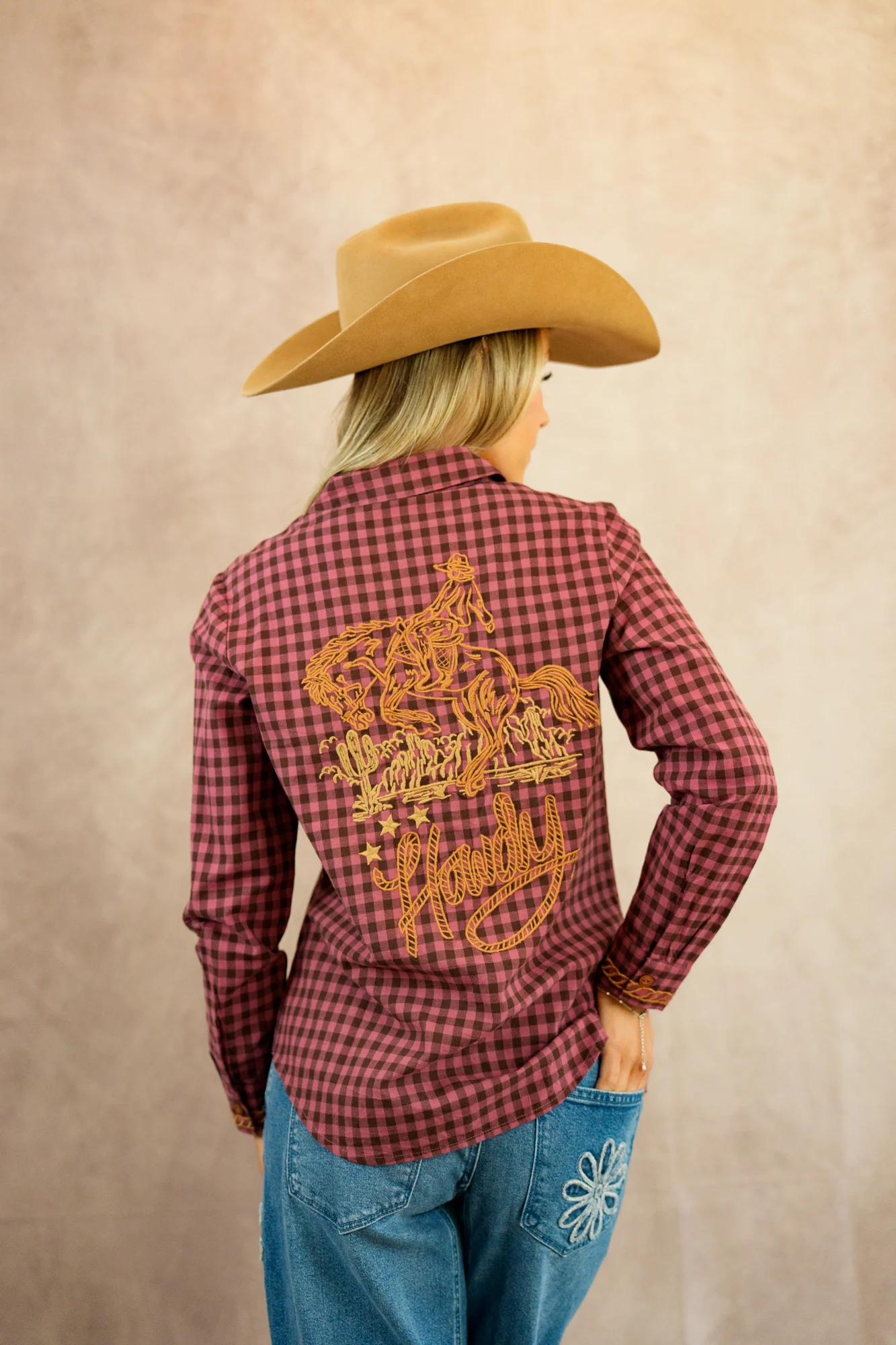 Ivy Jane Howdy Cowboy Shirt Blouse - Image 6