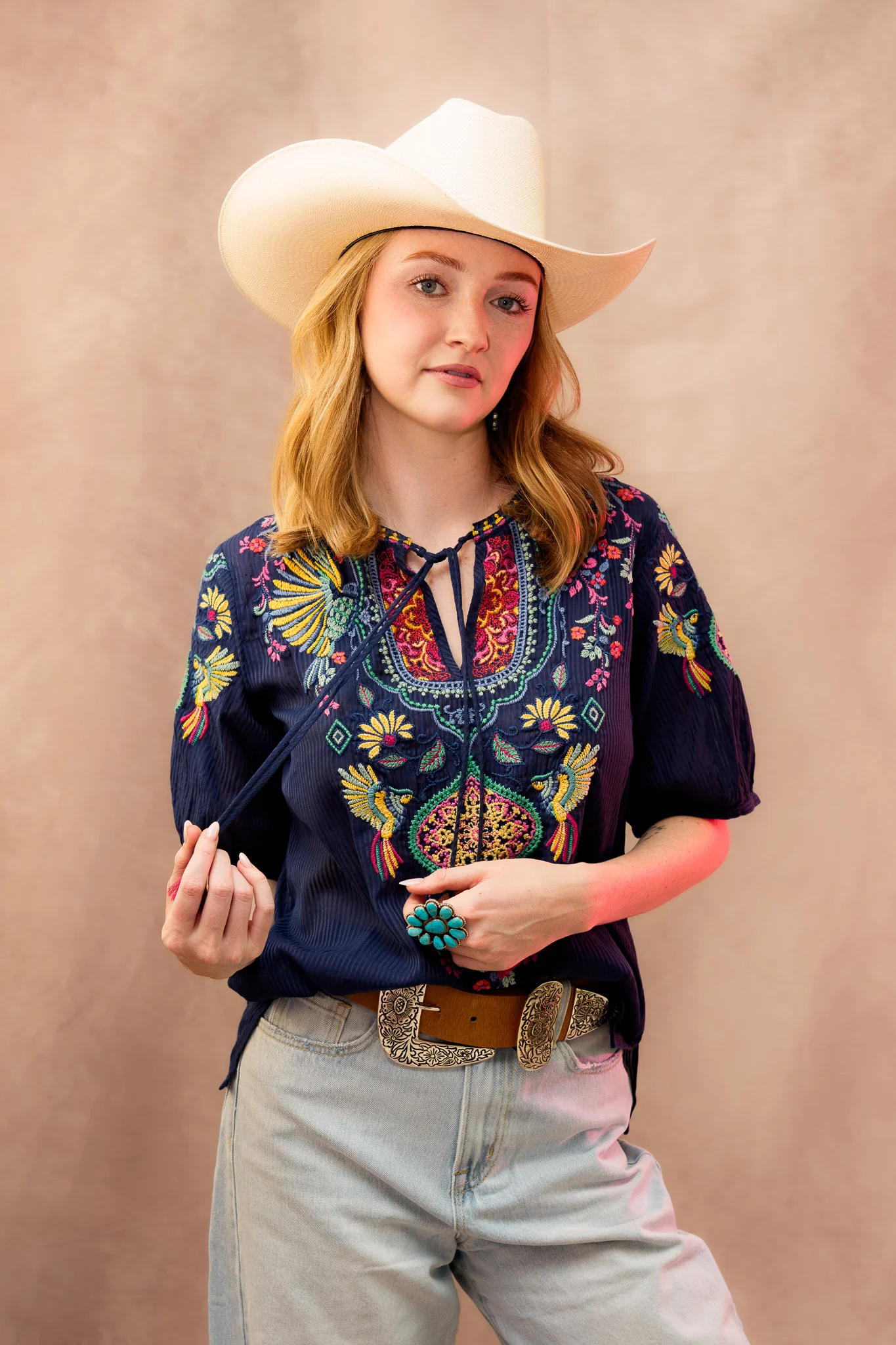 Johnny Was Margot Short Sleeve Blouse - Image 3