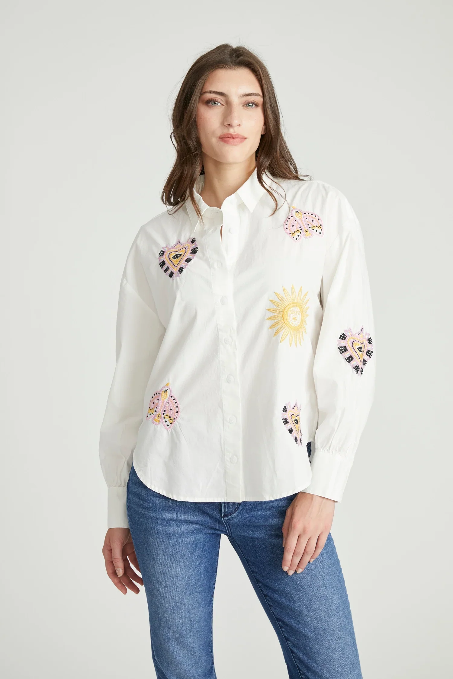 Driftwood Pocket Full of Sunshine Button Down Shirt - Image 4