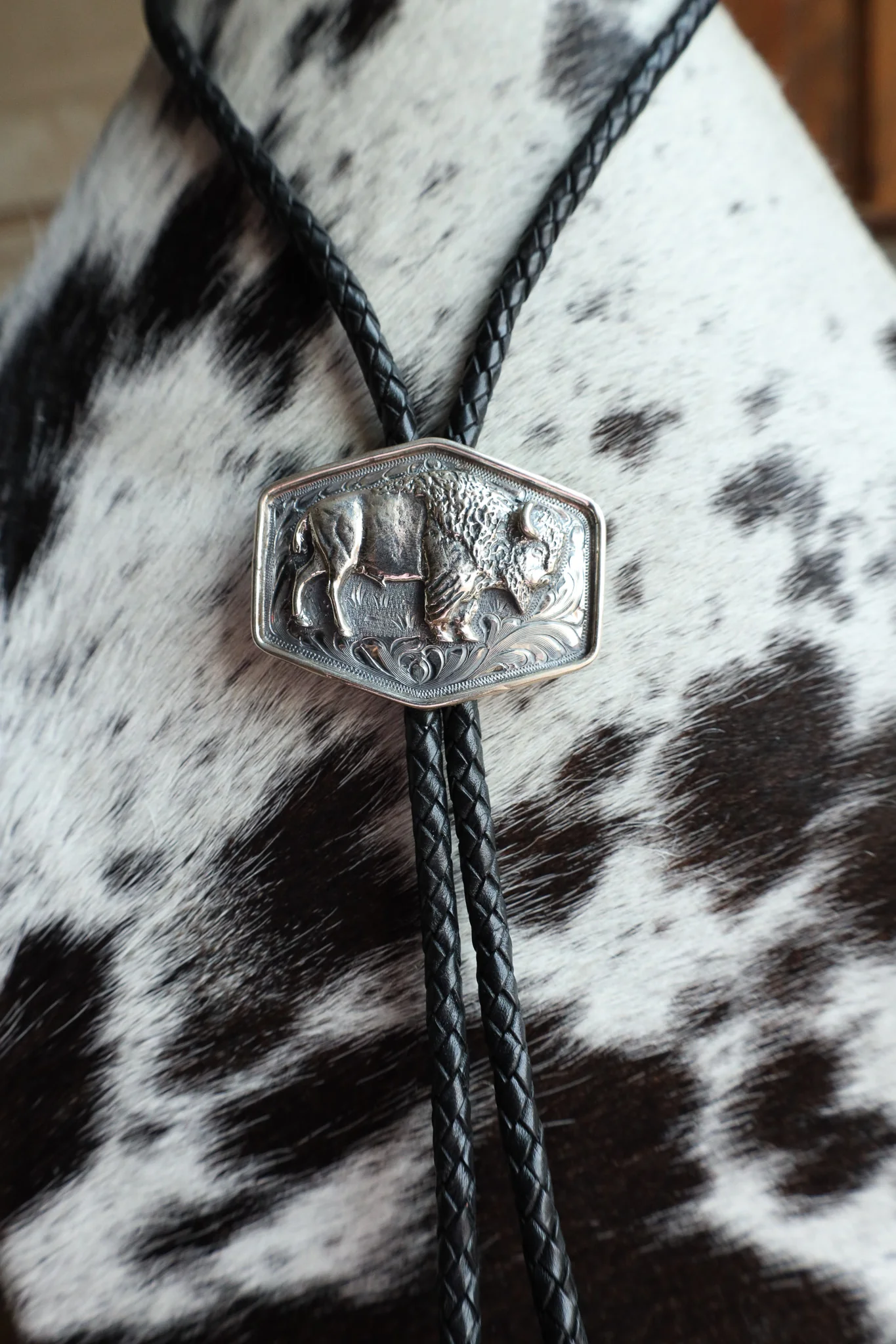 Vogt Bison Silver Bolo - Image 3