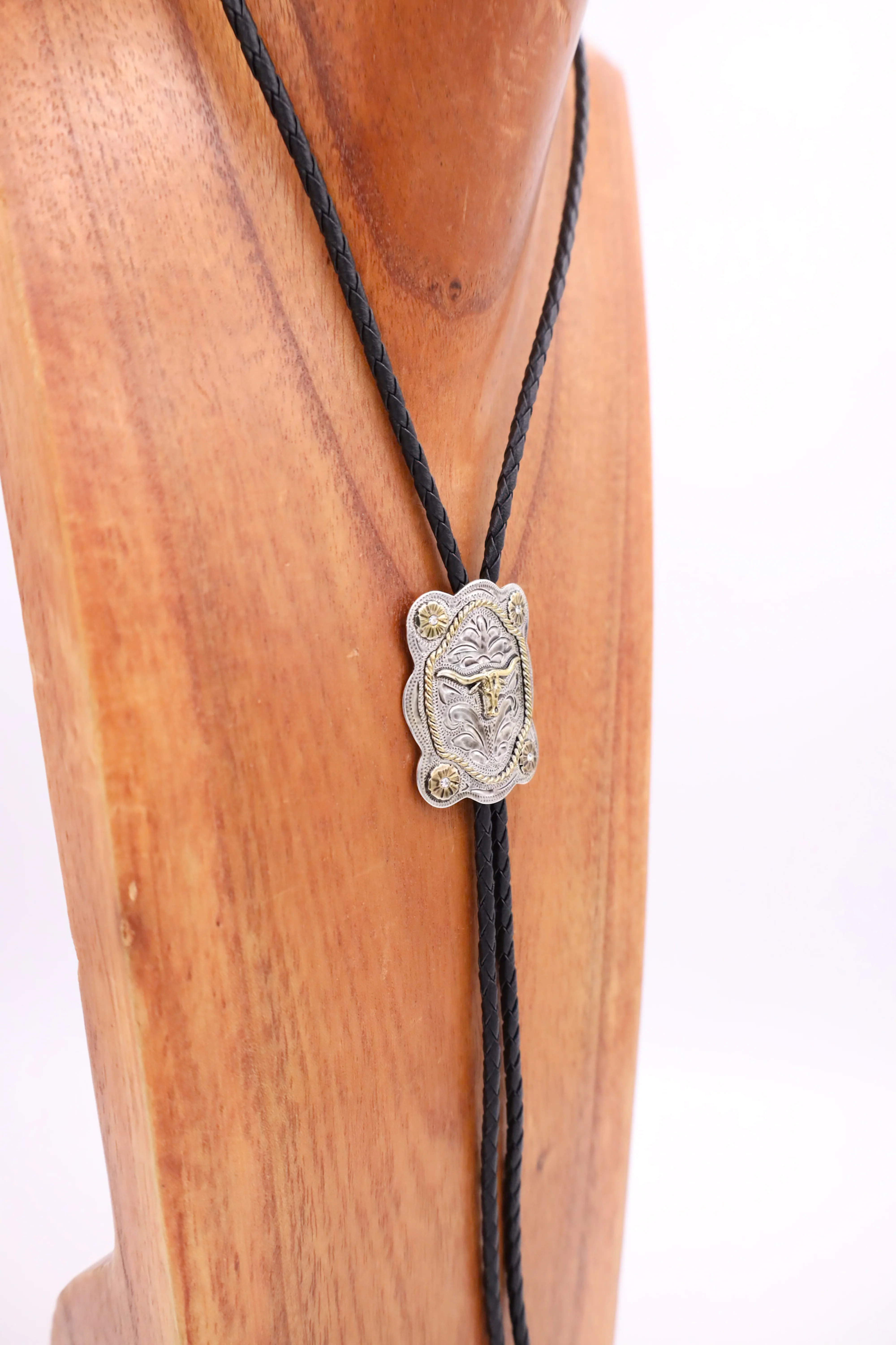 LONGHORN BUCKLE BOLO - Image 3