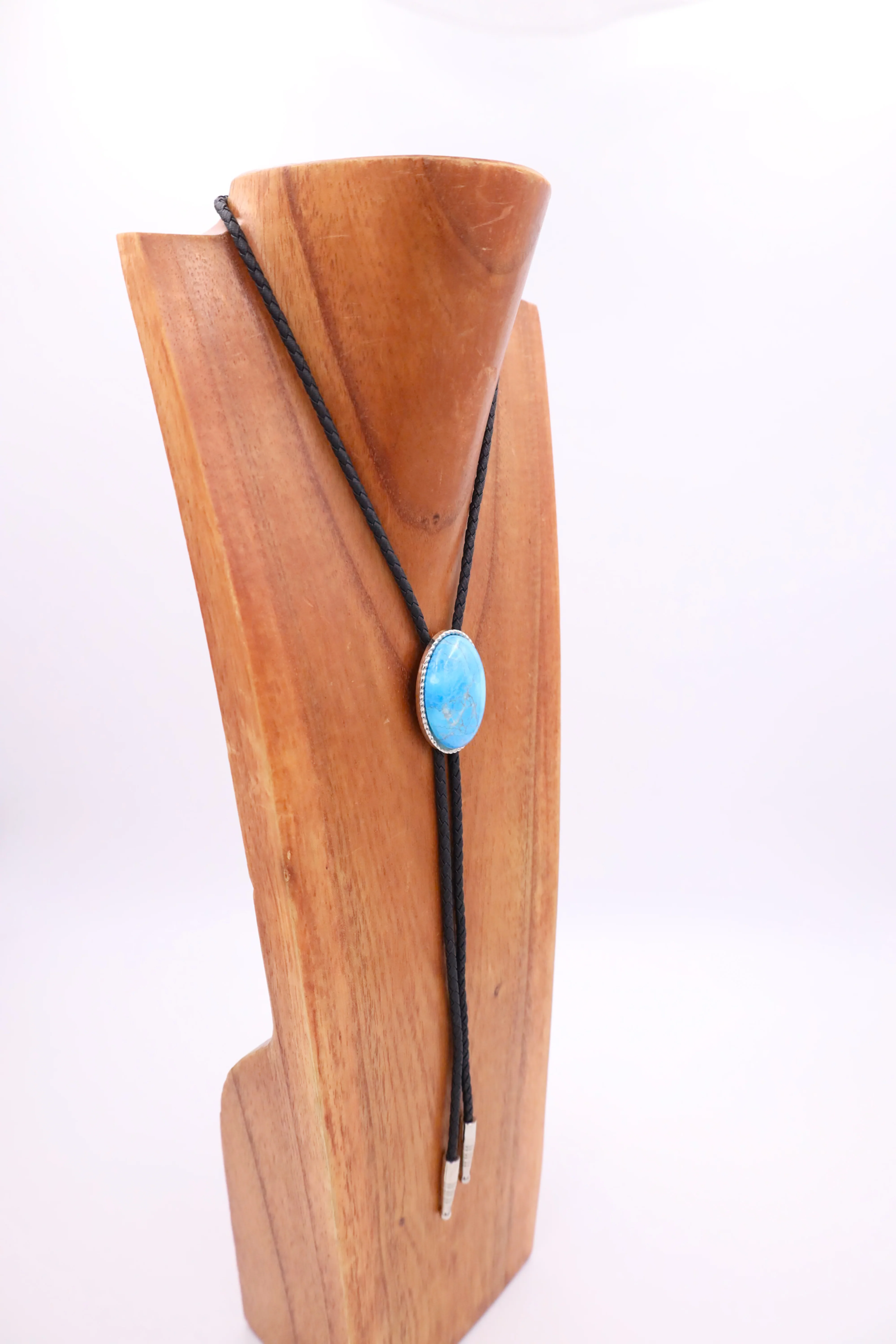 TURQUOISE IMITATION STONE BOLO - Image 3
