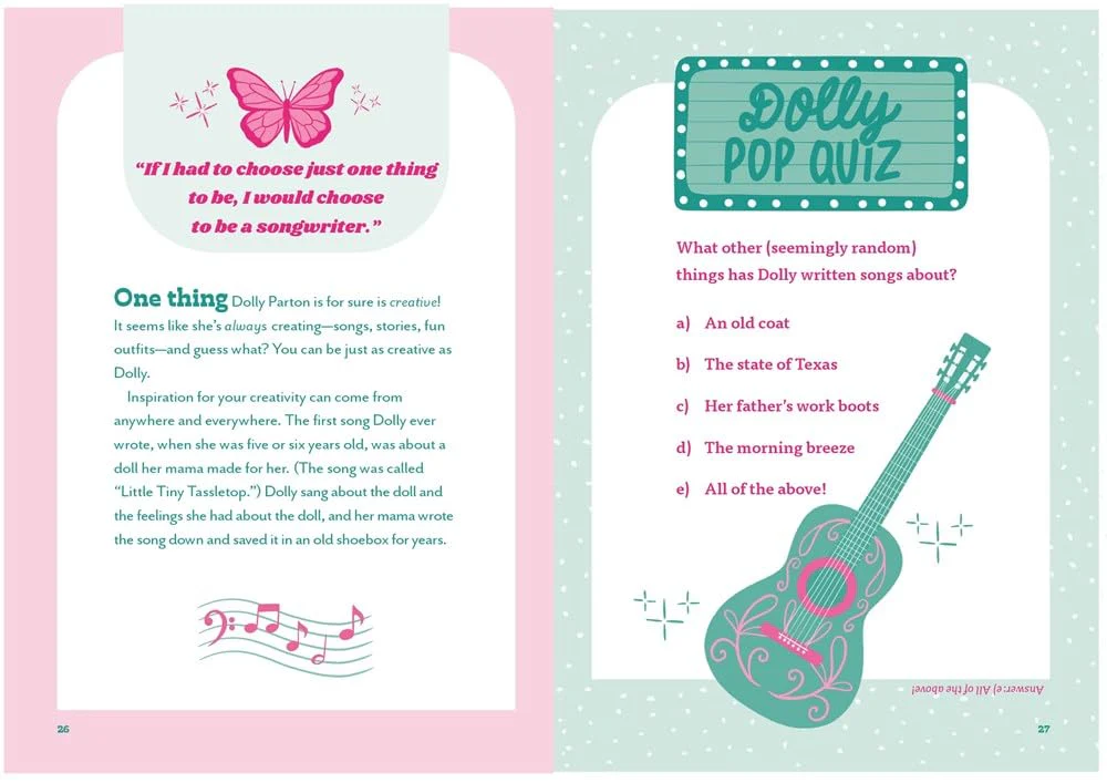 Dazzle Like Dolly Book: Games, Activities, Quizzes & Fun Inspired by the Queen of Country - Image 4