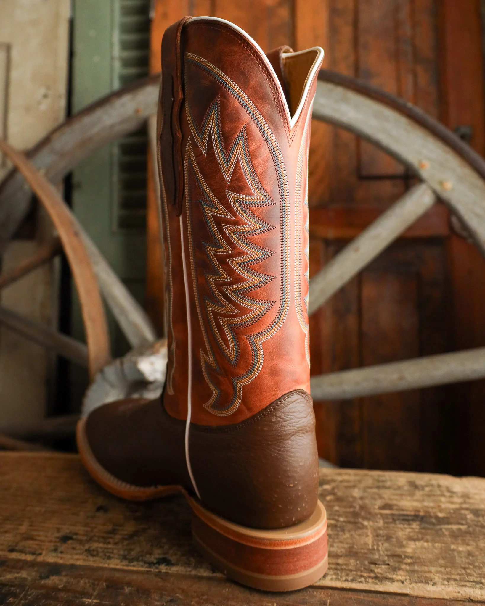 Justin Men's Cowman Brown 13" Boot - Image 6