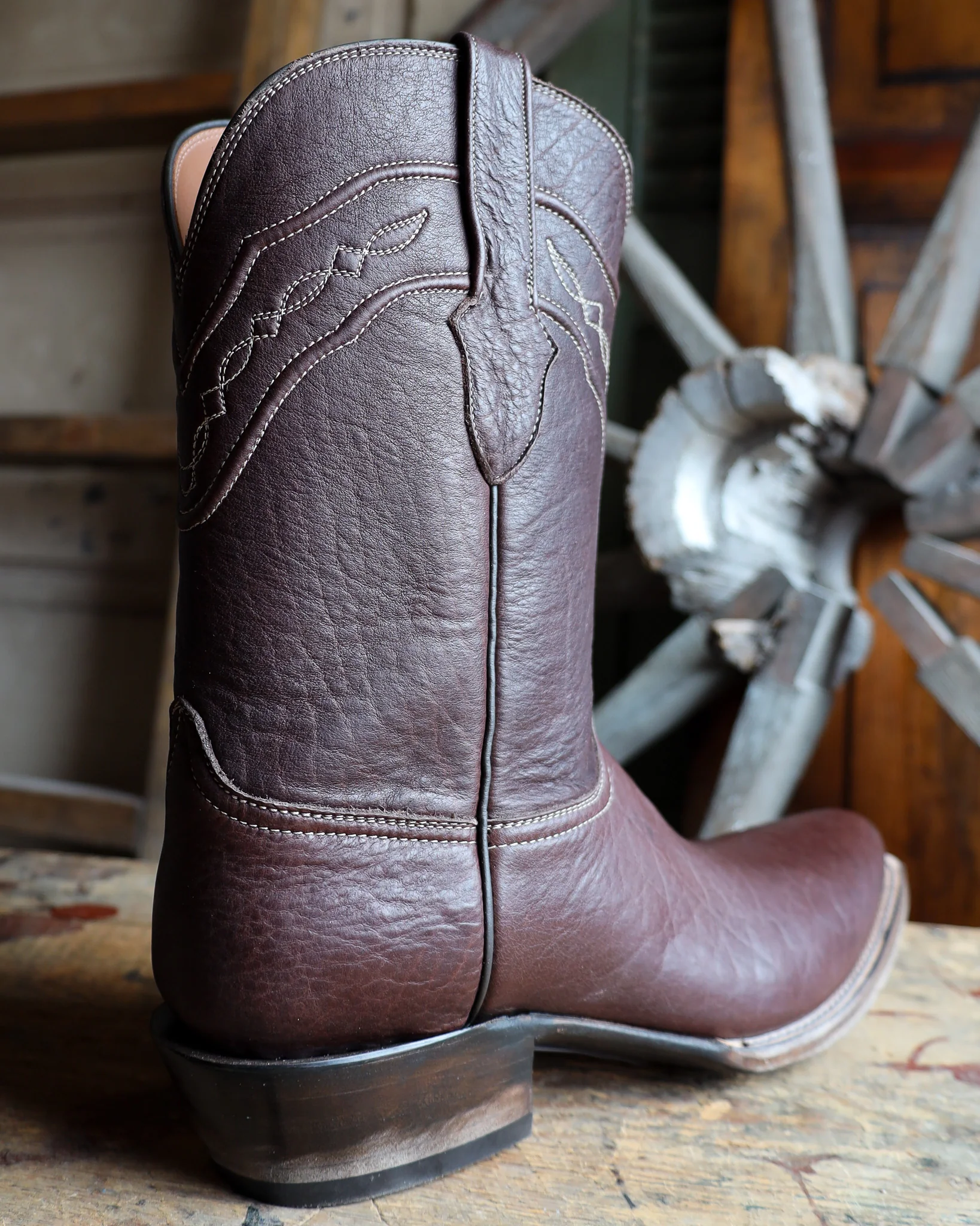 BLACK JACK MEN'S BISON CHOCOLATE 12" BOOT - Image 7