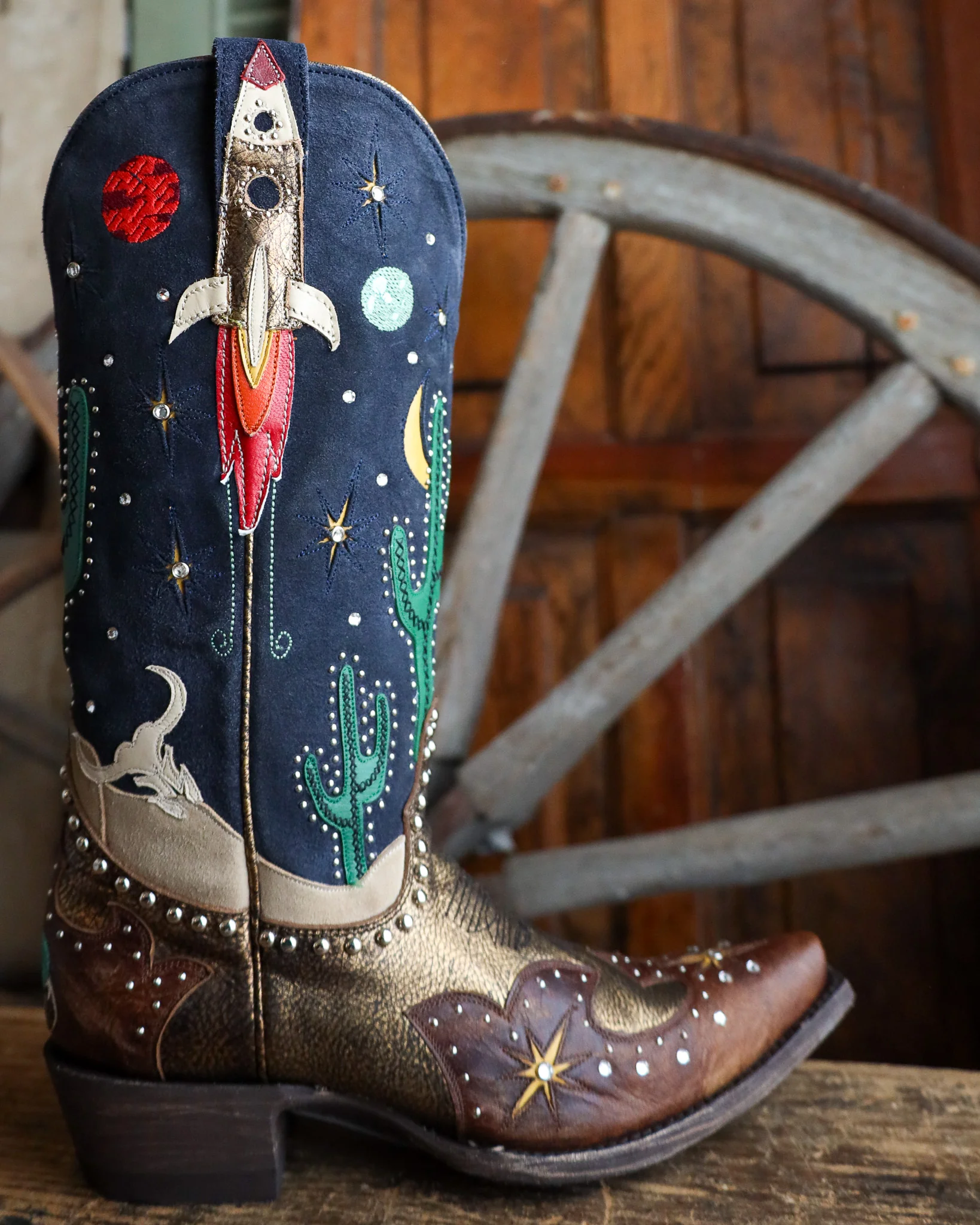 OLD GRINGO WOMEN'S GALACTIC BUCKAROO 13" BOOTS