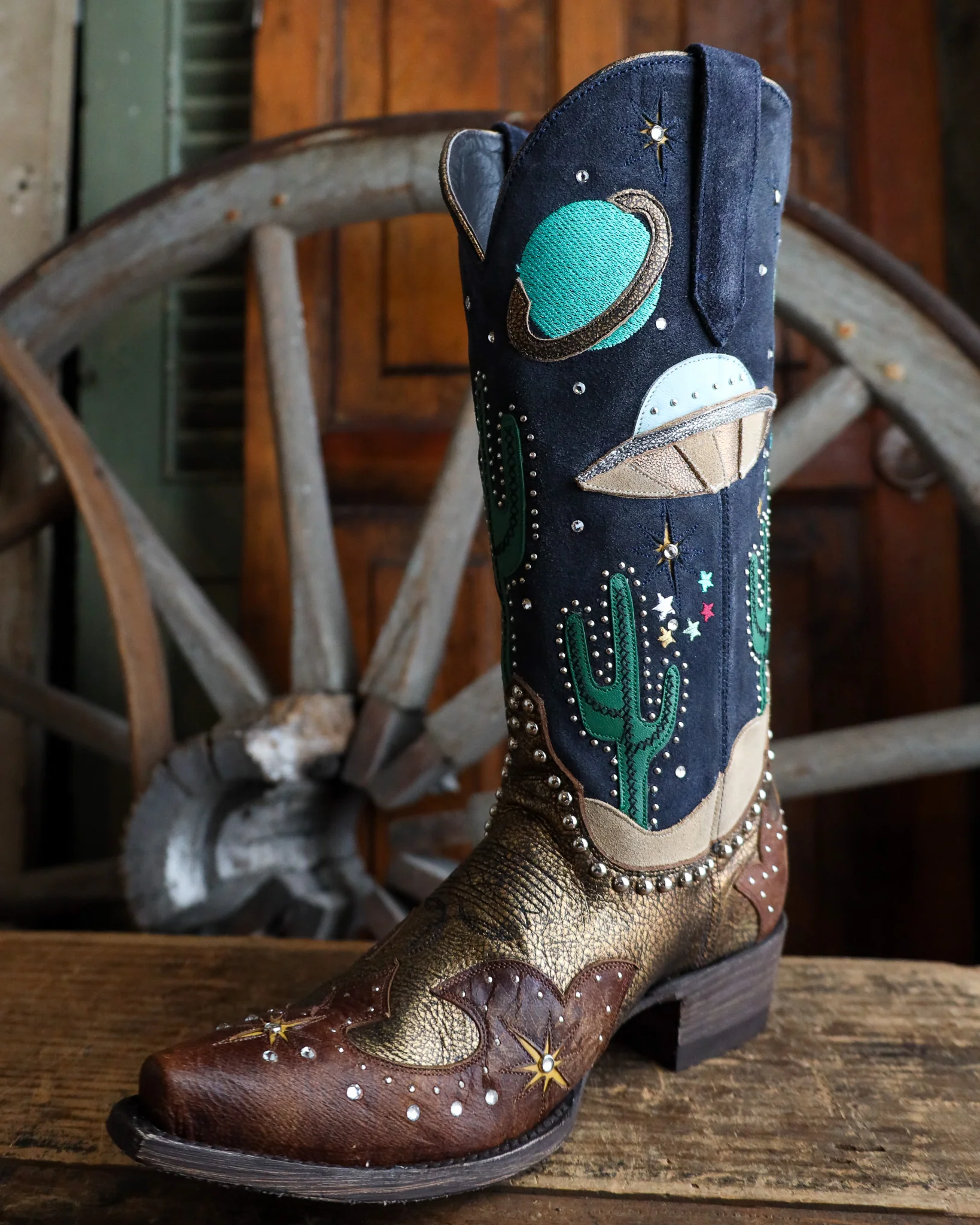 OLD GRINGO WOMEN'S GALACTIC BUCKAROO 13" BOOTS - Image 5