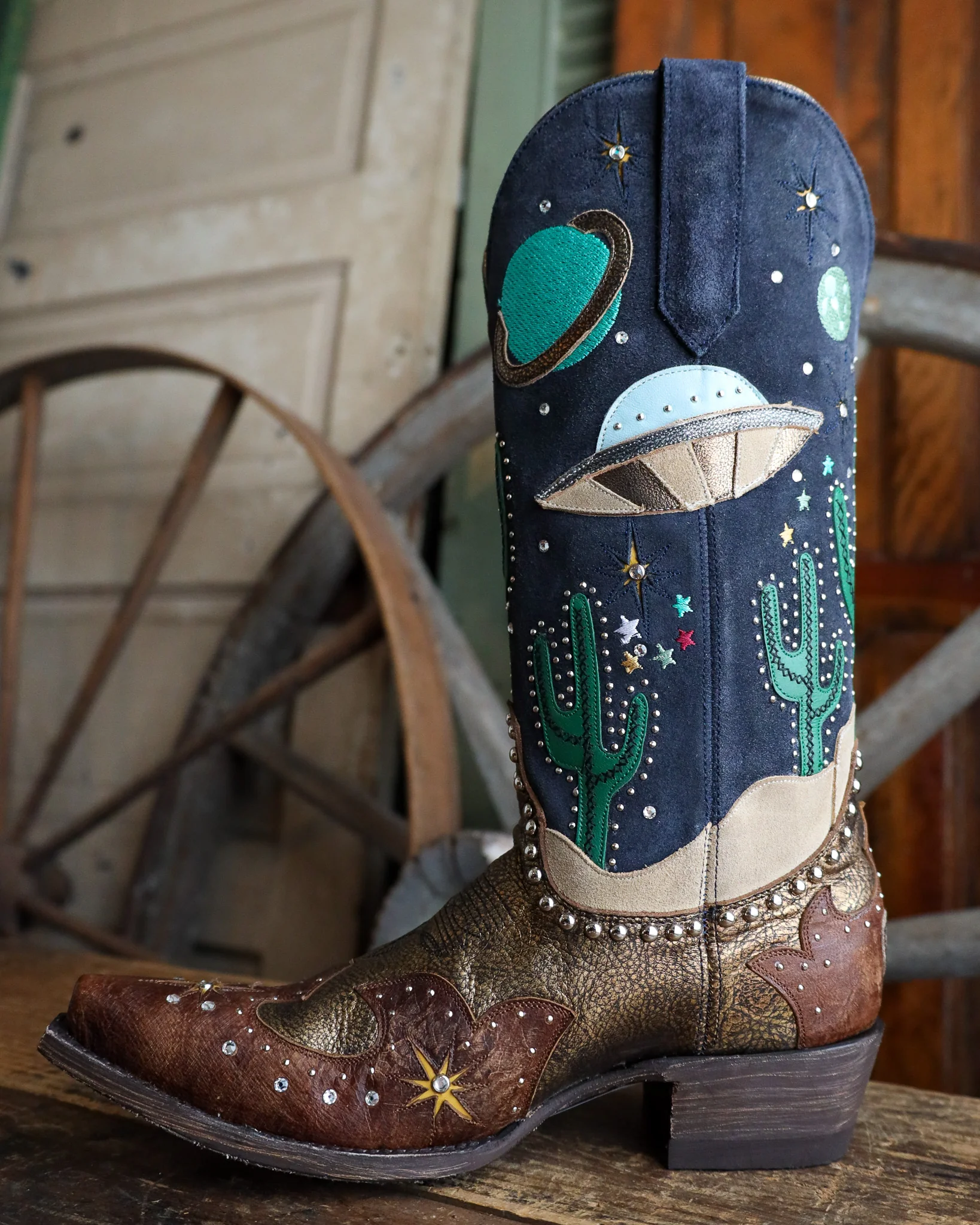 OLD GRINGO WOMEN'S GALACTIC BUCKAROO 13" BOOTS - Image 6