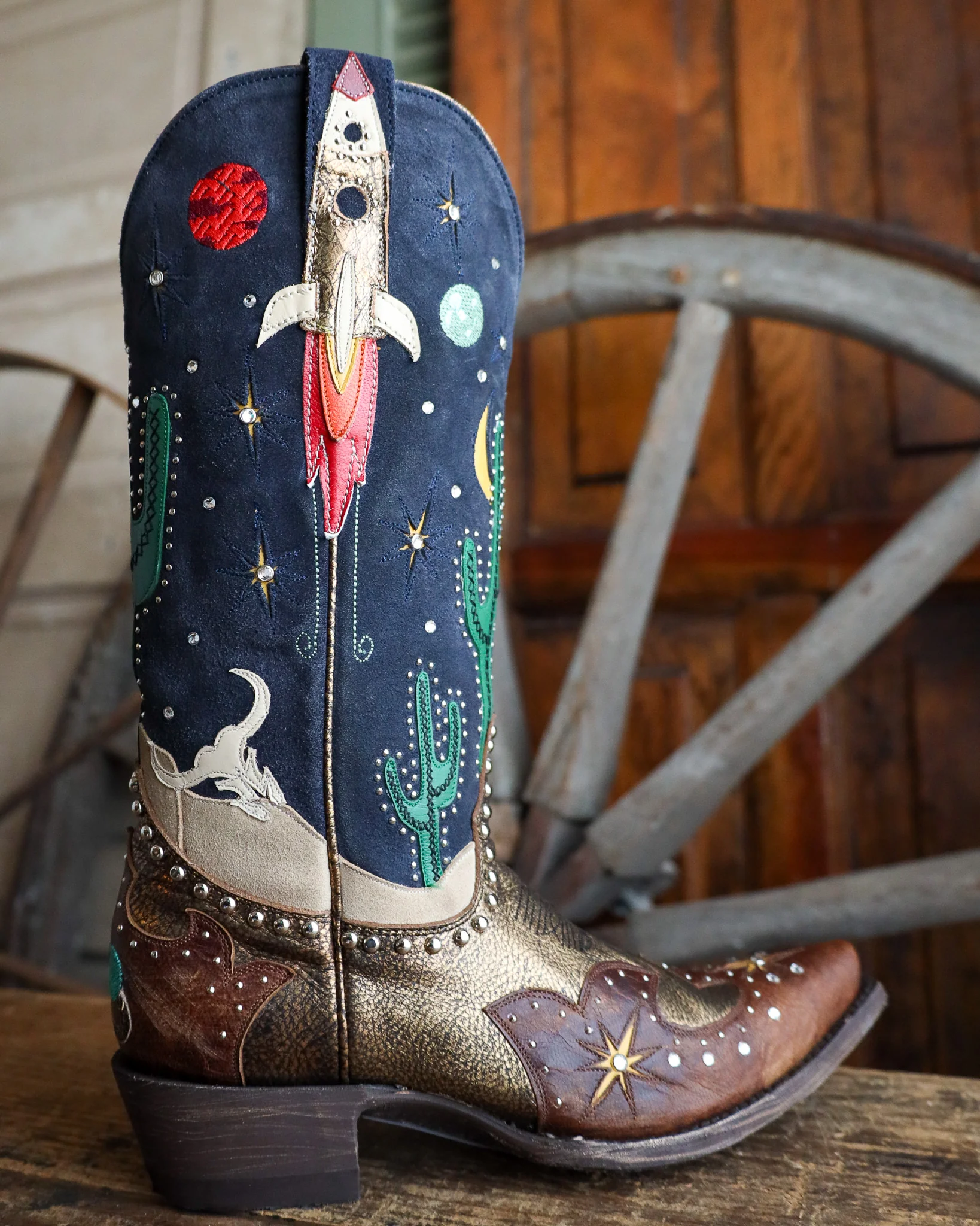 OLD GRINGO WOMEN'S GALACTIC BUCKAROO 13" BOOTS - Image 9