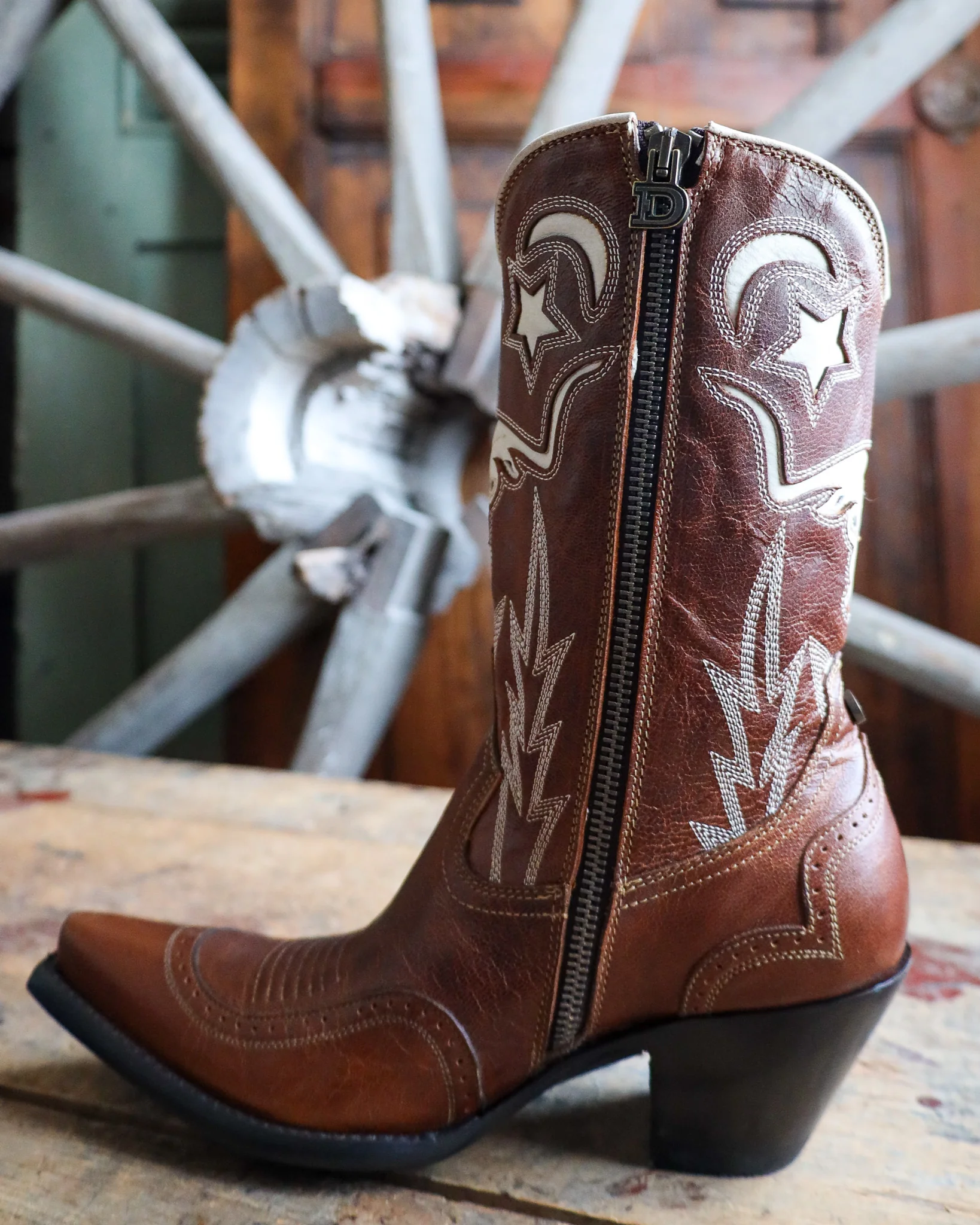 DOUBLE D RANCH BY OLD GRINGO WOMEN'S LONGHORN PEE WEE BOOT - Image 8