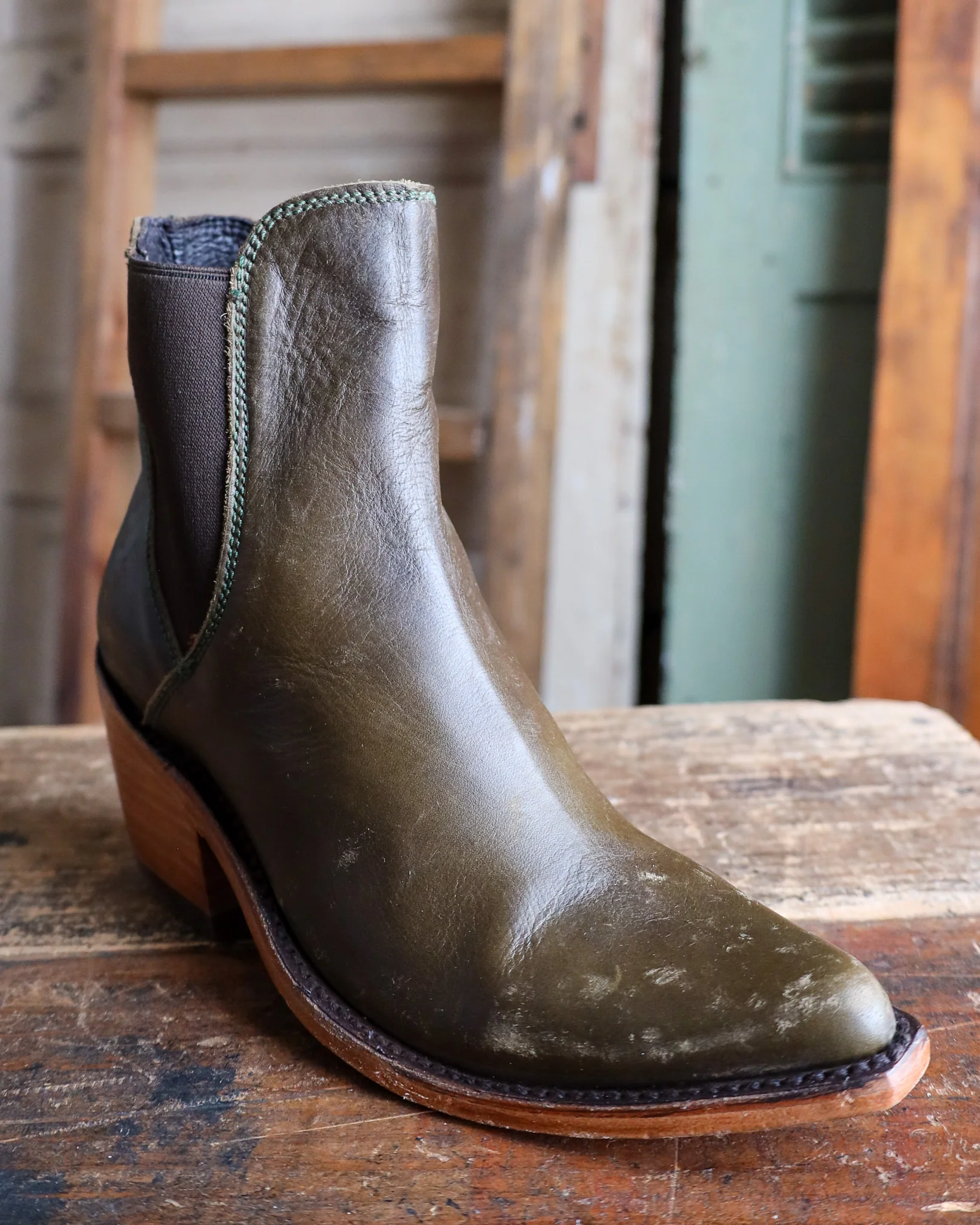 LIBERTY BLACK WOMEN'S MARINA RES MOSSIL MILITAR 6" BOOT - Image 2