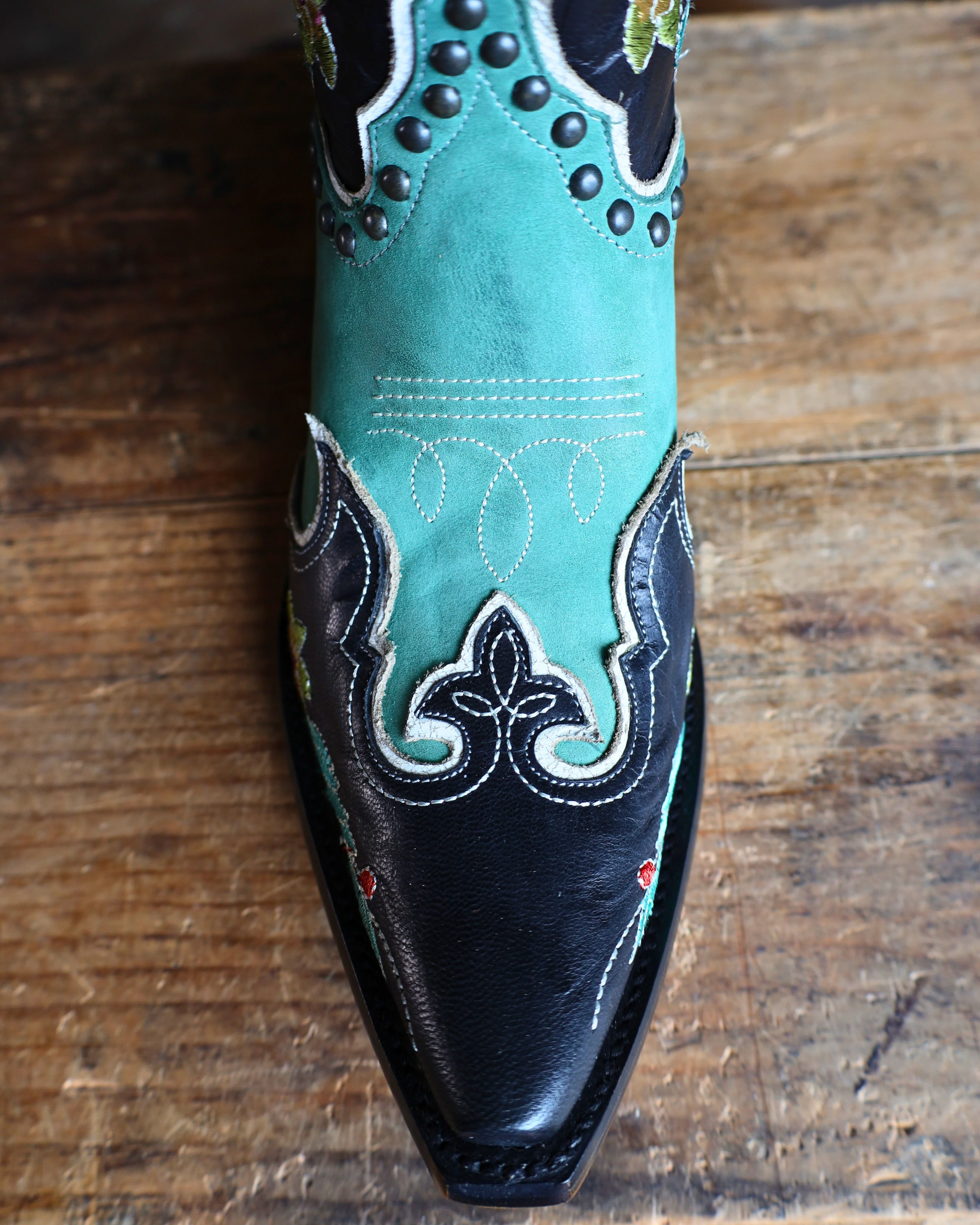 DOUBLE D RANCH BY OLD GRINGO WOMEN'S MIDNIGHT COWBOY 13" BOOT - Image 5