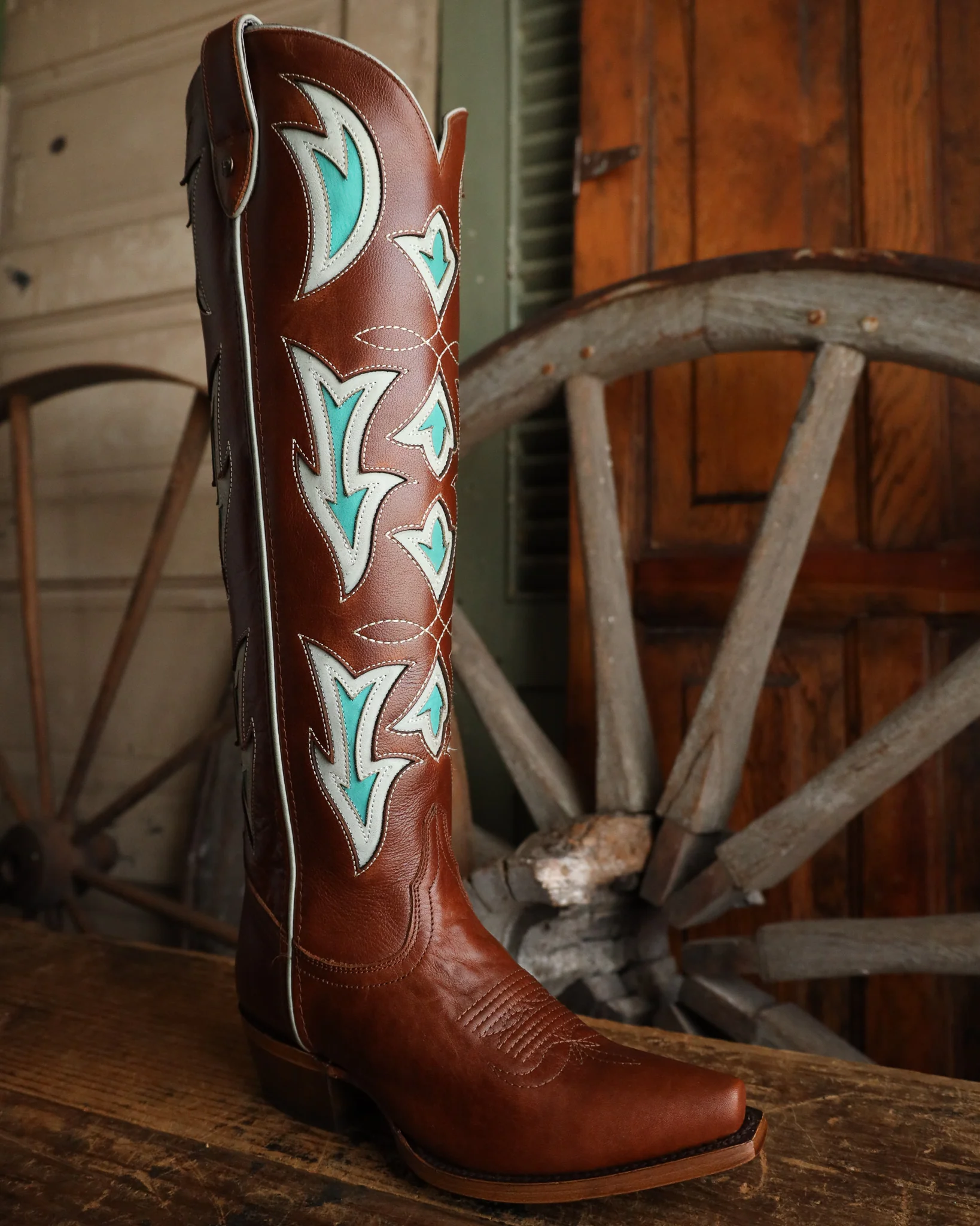 Liberty Black Women's Ossade Res Mossil Miel 19" Boot - Image 2