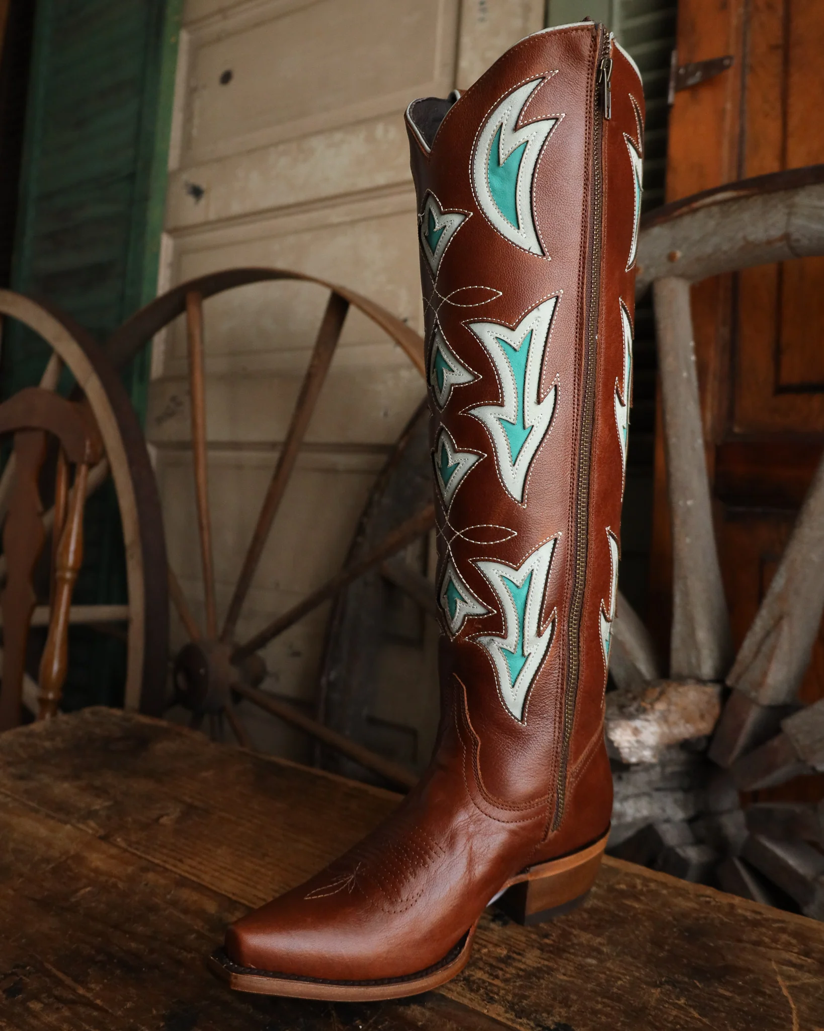 Liberty Black Women's Ossade Res Mossil Miel 19" Boot - Image 5