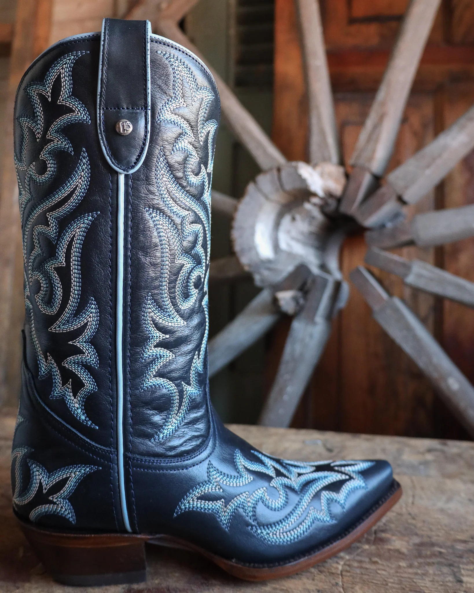 Liberty Black Women's Sandra 12" Boot- Mossil Azul
