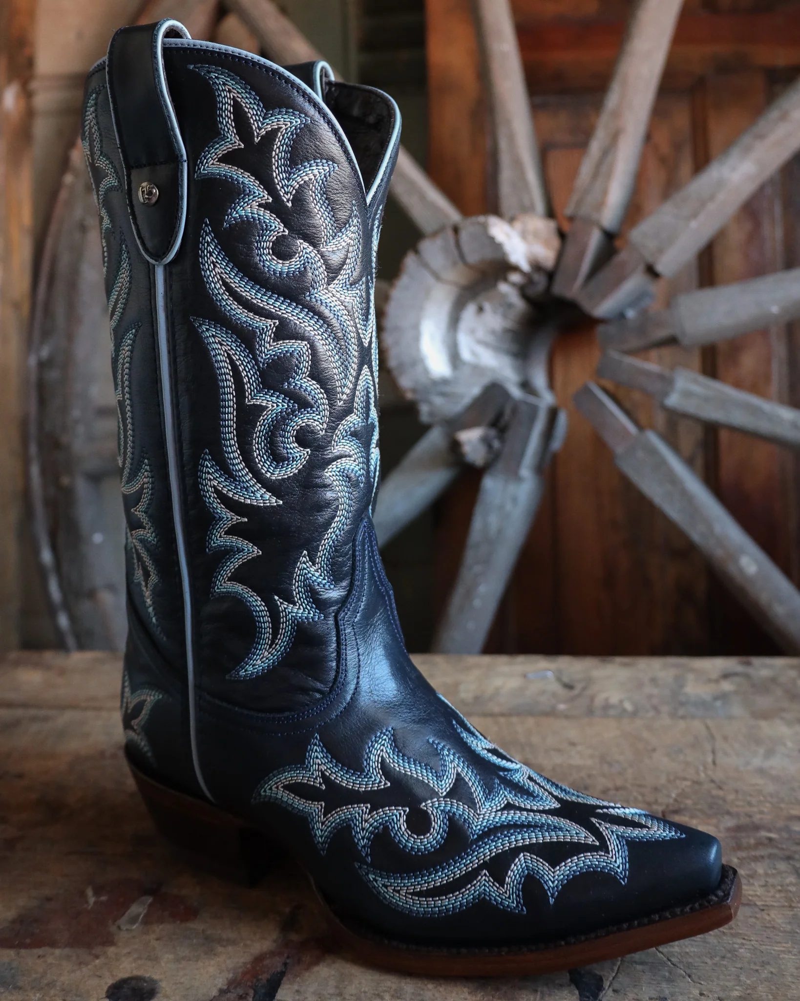 Liberty Black Women's Sandra 12" Boot- Mossil Azul - Image 2