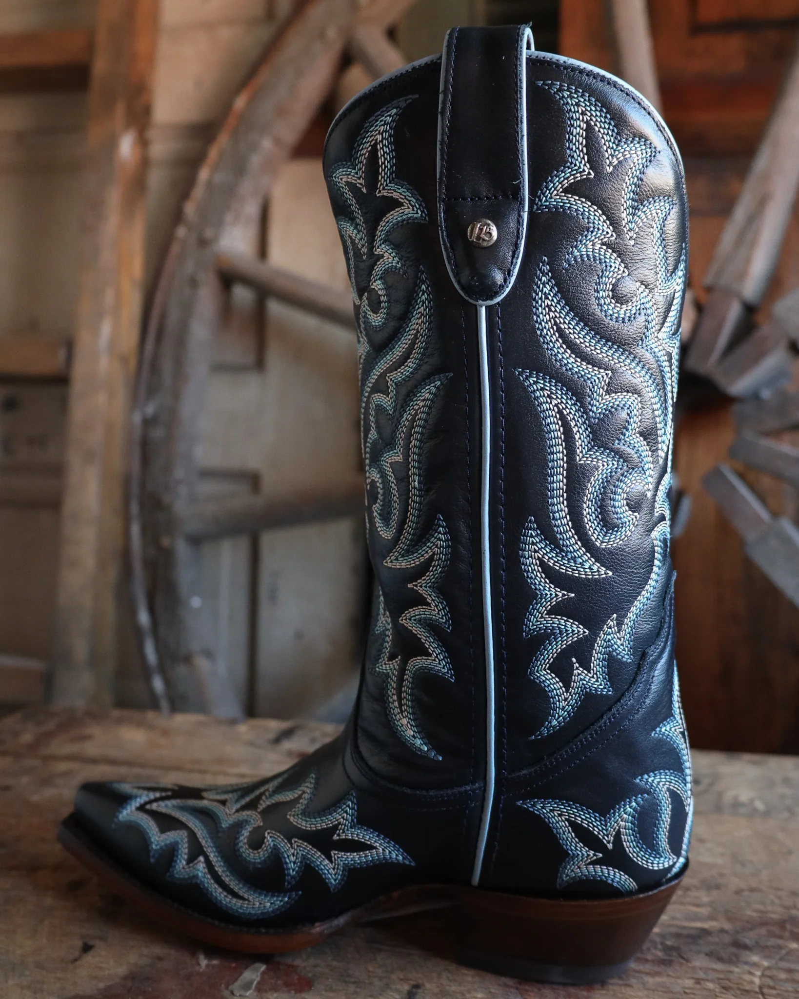 Liberty Black Women's Sandra 12" Boot- Mossil Azul - Image 6