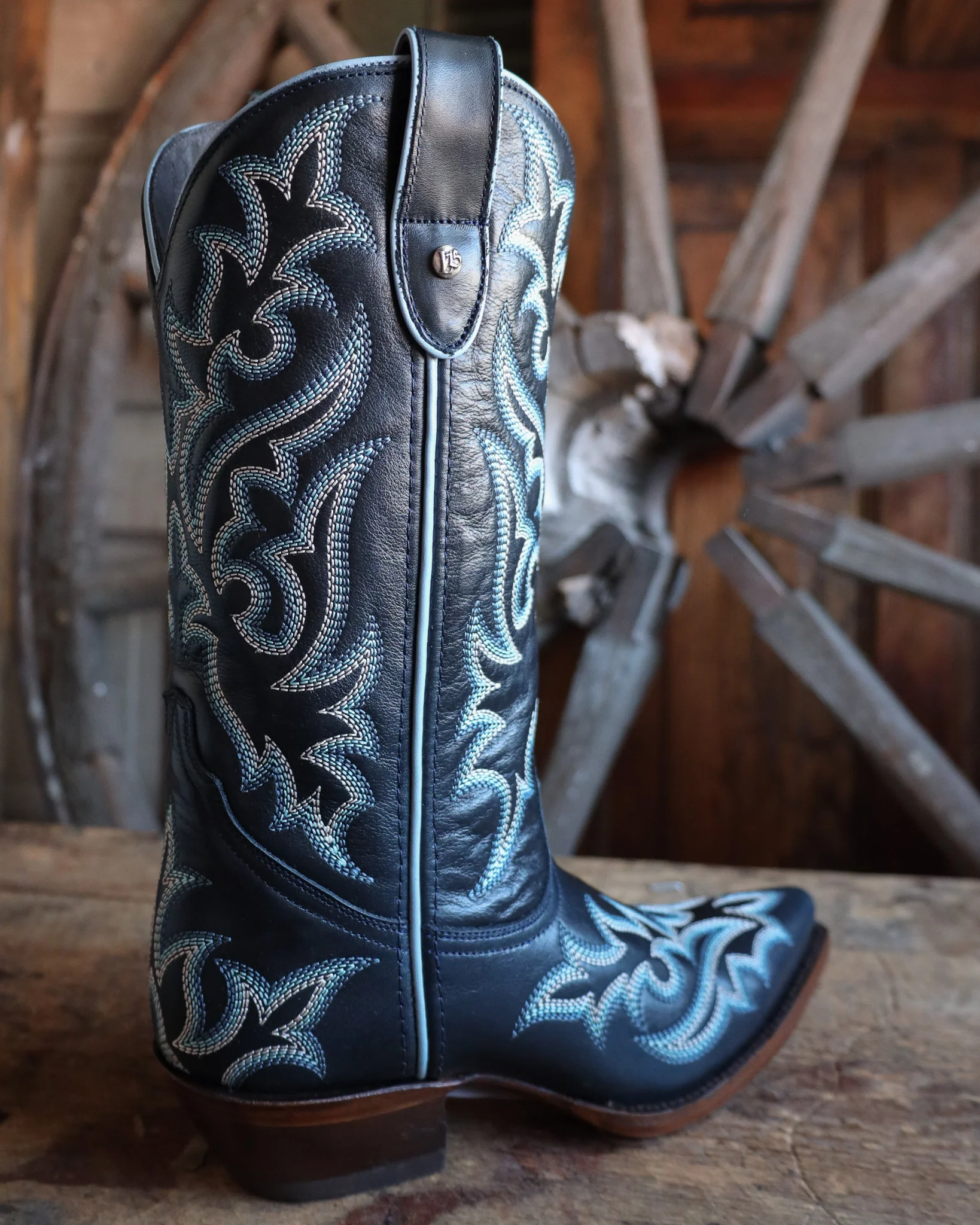 Liberty Black Women's Sandra 12" Boot- Mossil Azul - Image 8