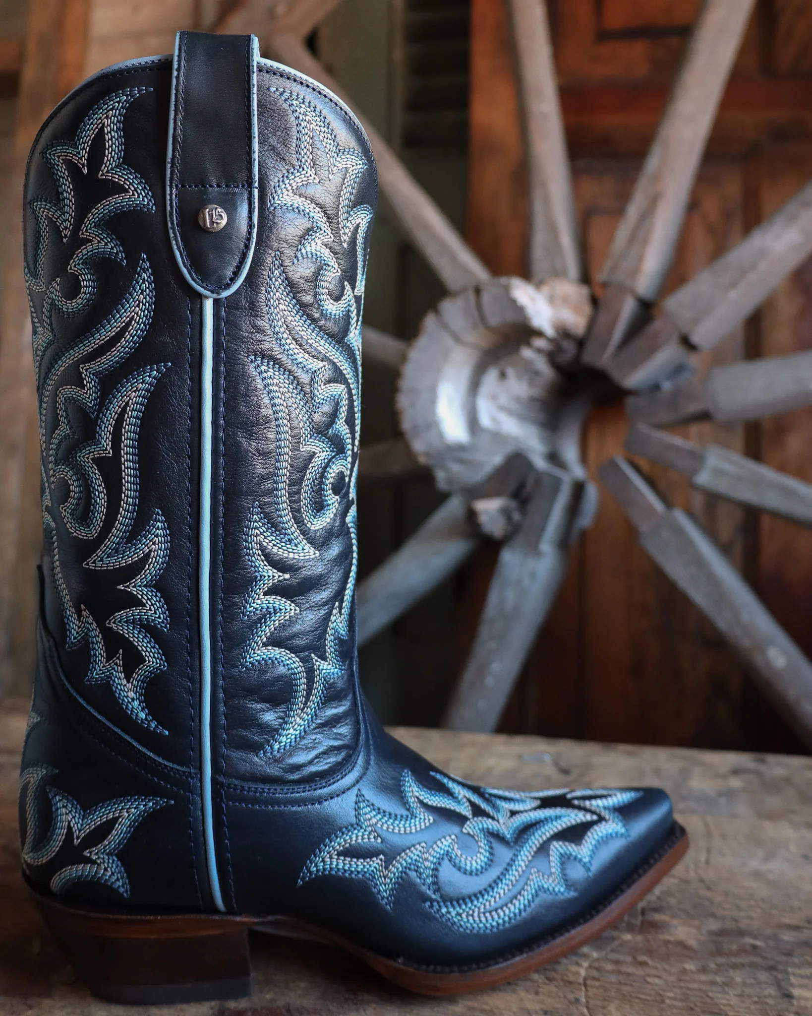 Liberty Black Women's Sandra 12" Boot- Mossil Azul - Image 9