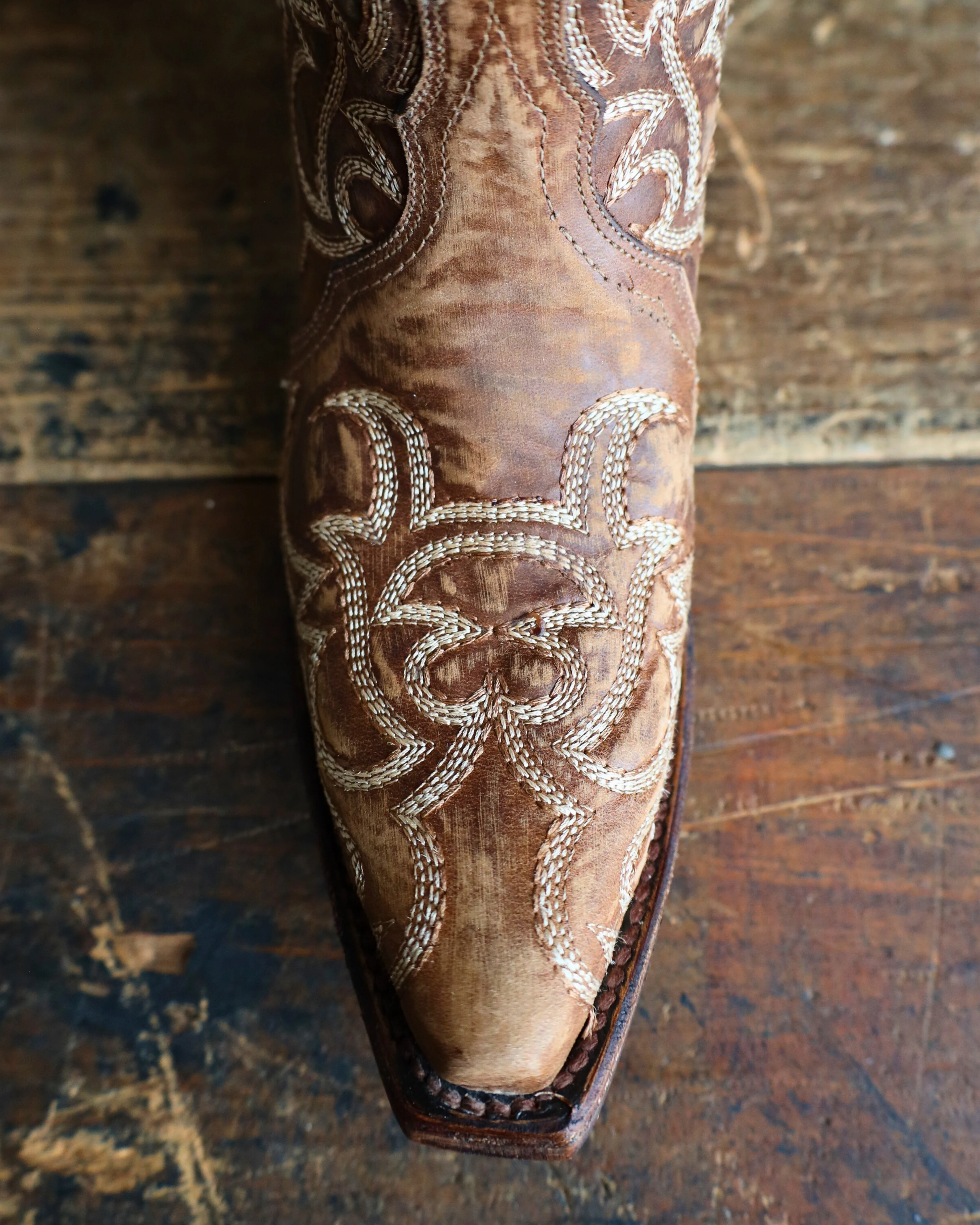 CIRCLE G BY CORRAL WOMEN'S SEQUENCE EMBROIDERY 13" BOOT - Image 6