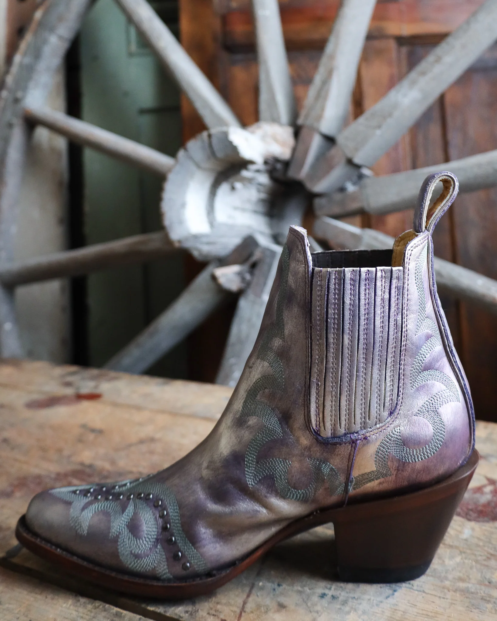 YIPPIEE KI YAY BY OLD GRINGO WOMEN'S SHAY BOTIN METALLIC 5" BOOT - Image 6