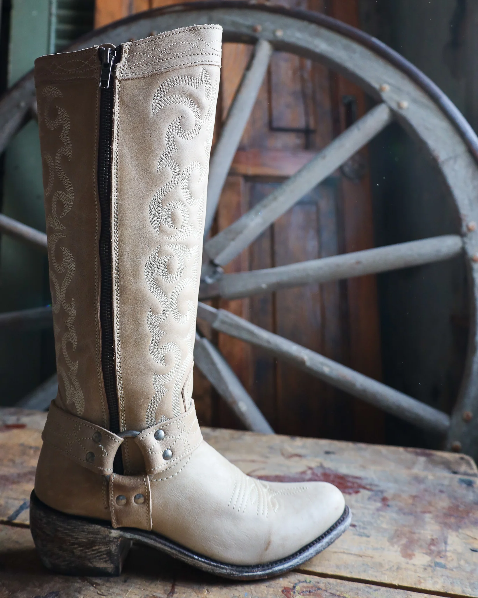 LIBERTY BLACK WOMEN'S TAYLOR 15" BOOT- FIORELLA CHALK