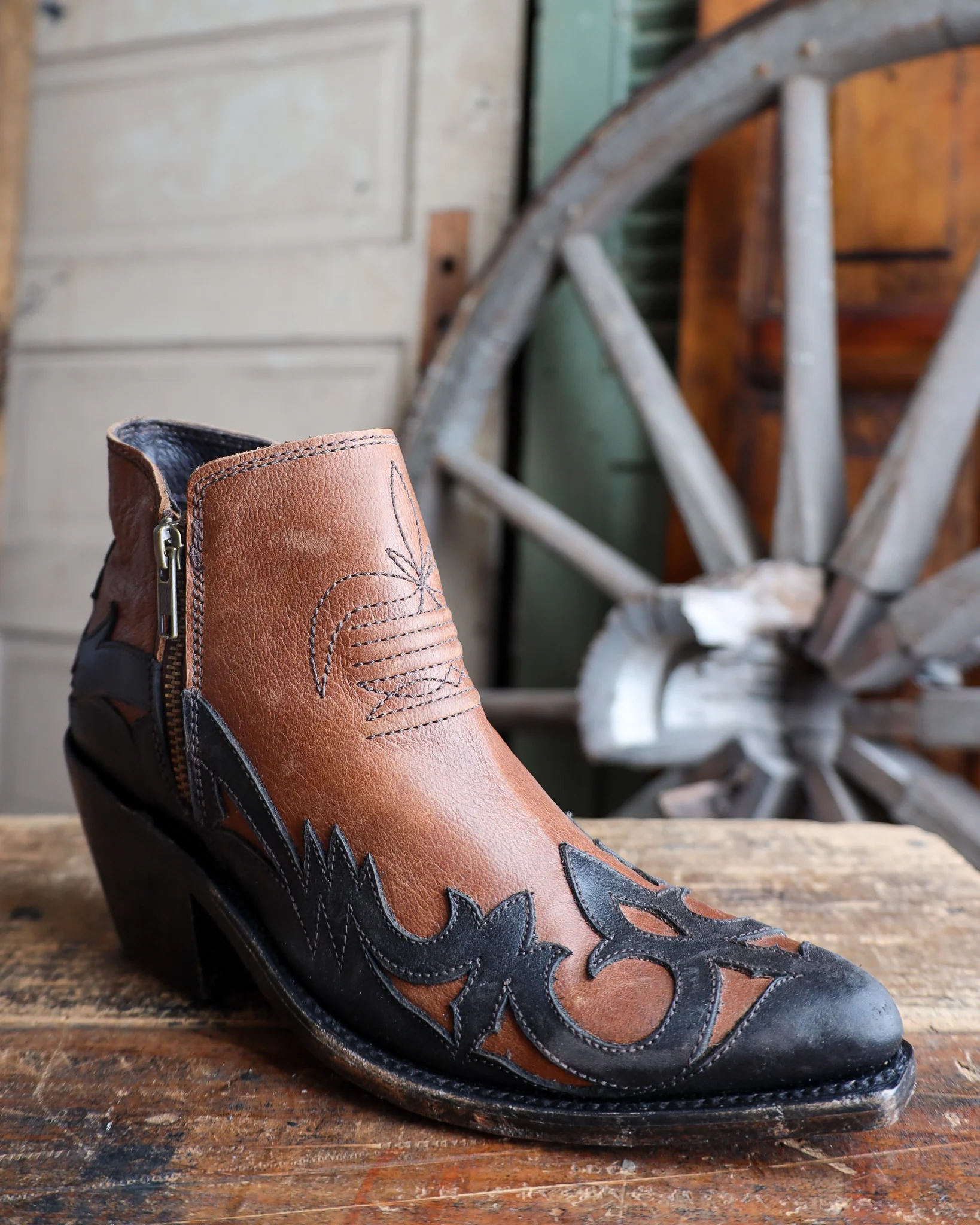 LIBERTY BLACK WOMEN'S TESS WINGTIP 4.5" BOOTIE - Image 2
