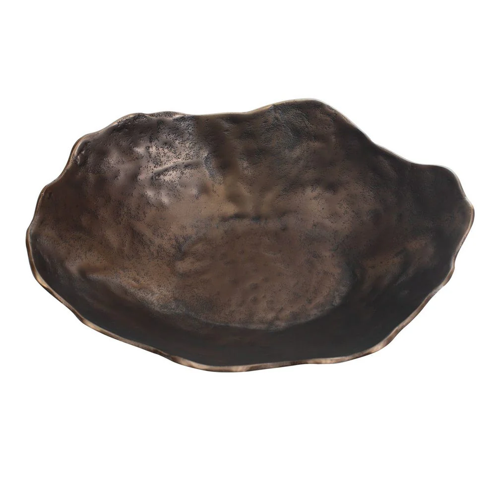 Uttermost Obscura Outdoor Bowl, Bronze - Image 4