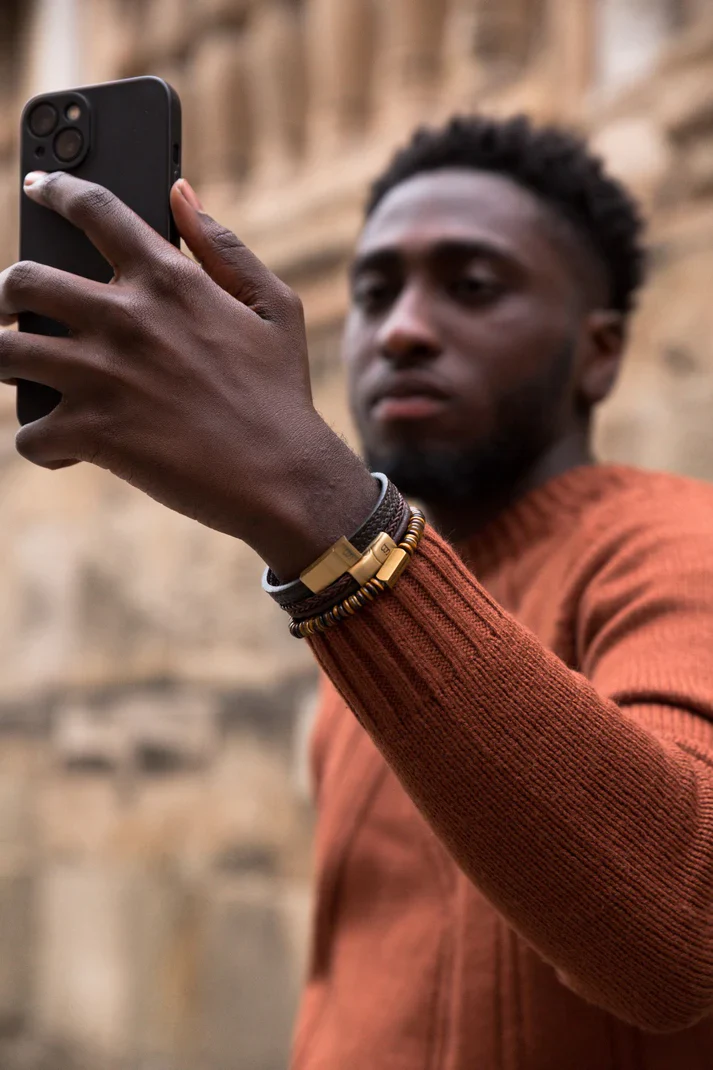 Grady Bracelet - Gold Brown - Image 3