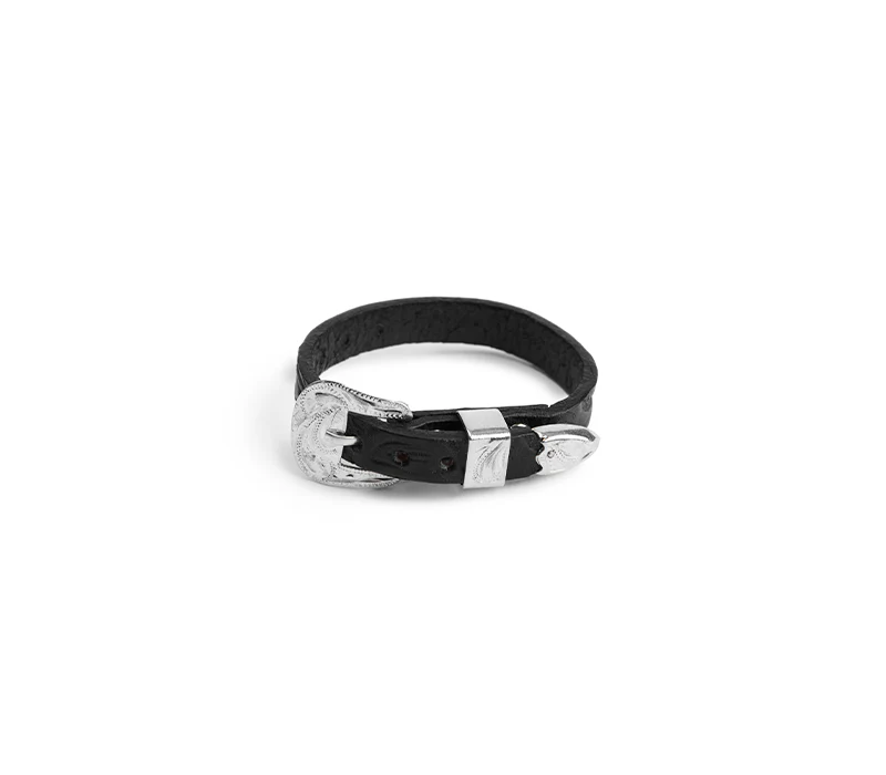 Jaac Arnold Mini Leather Belt Bracelet - Image 3