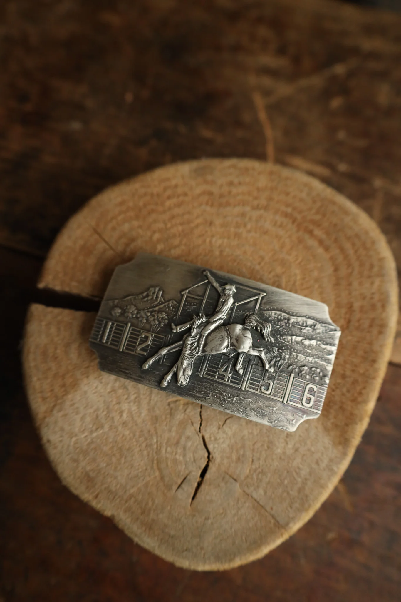 Comstock Heritage Bareback Bronc Buckle - Image 3