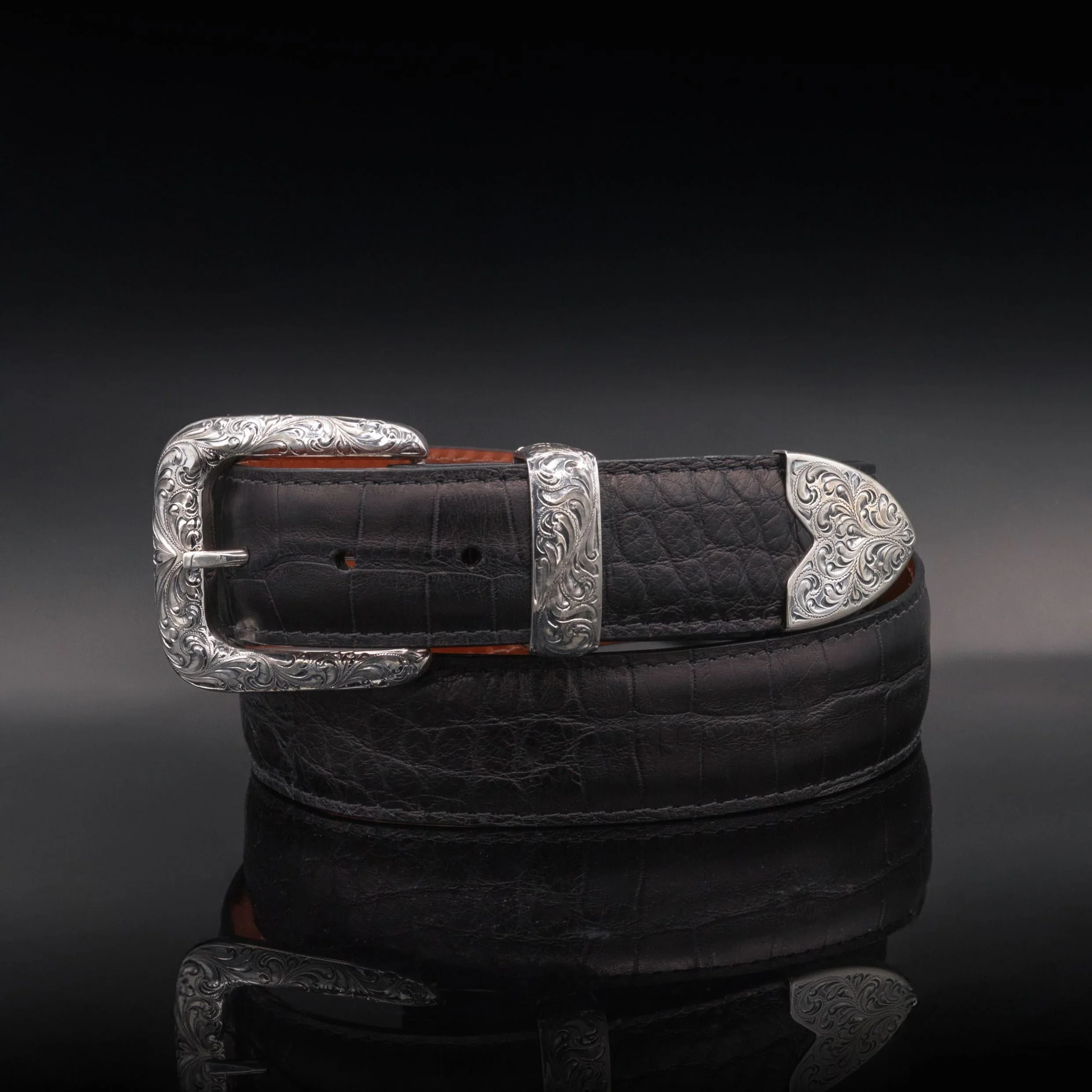 Vogt Engraved New Yorker - Fits 1½” Belts