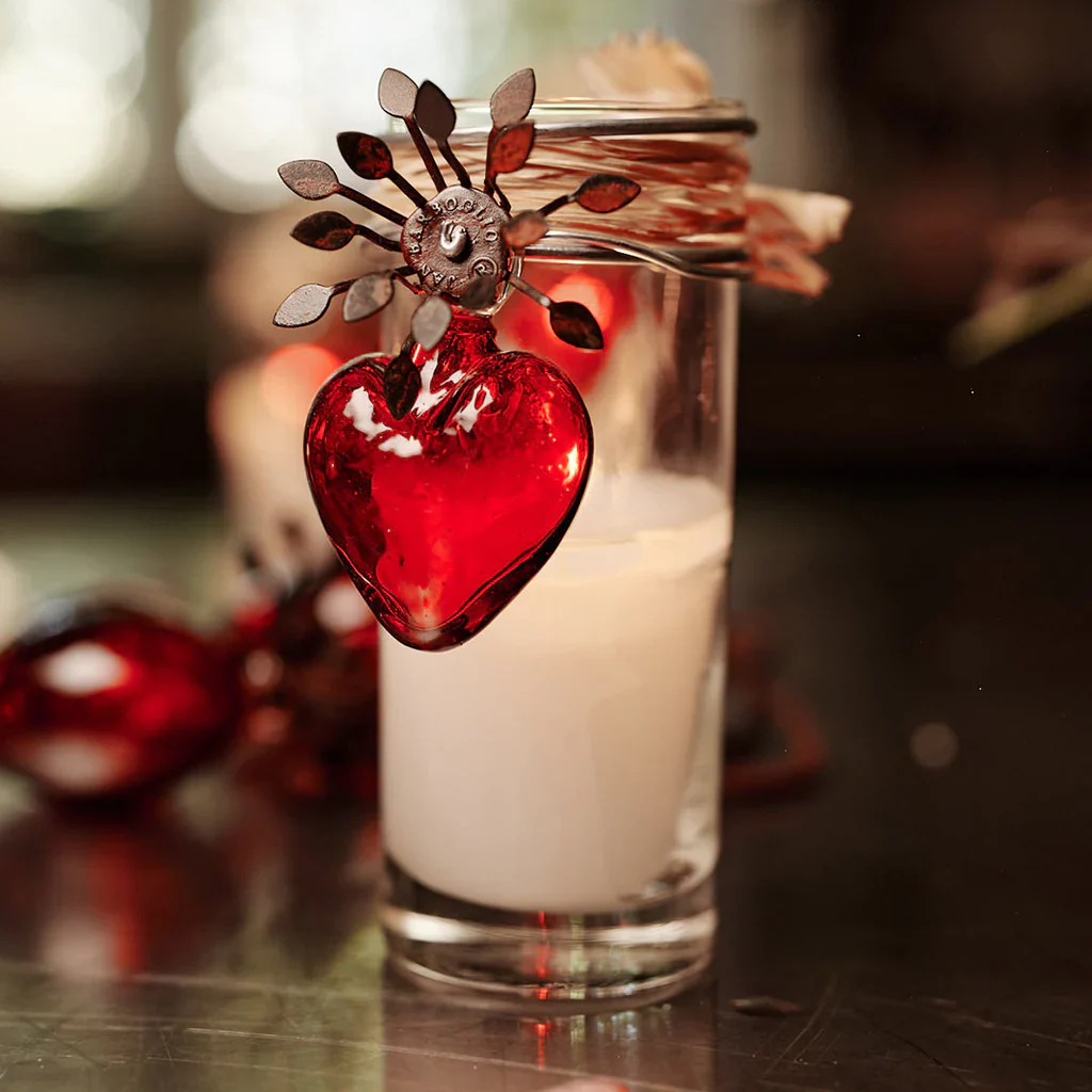 Jan Barboglio Adelita Sacred Heart Candle - Image 4