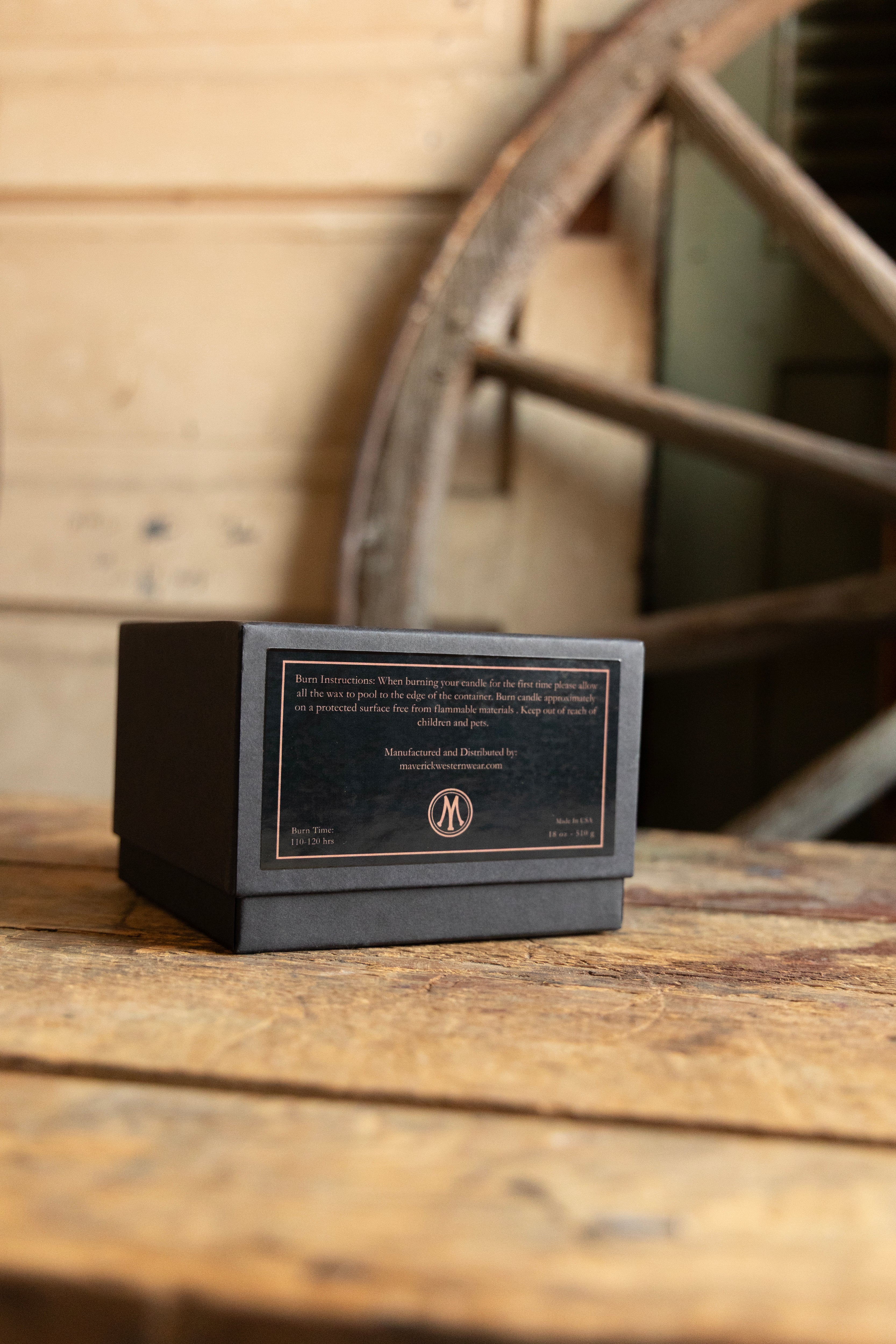 Maverick Exclusive Cowboy 18OZ Candle - Image 3