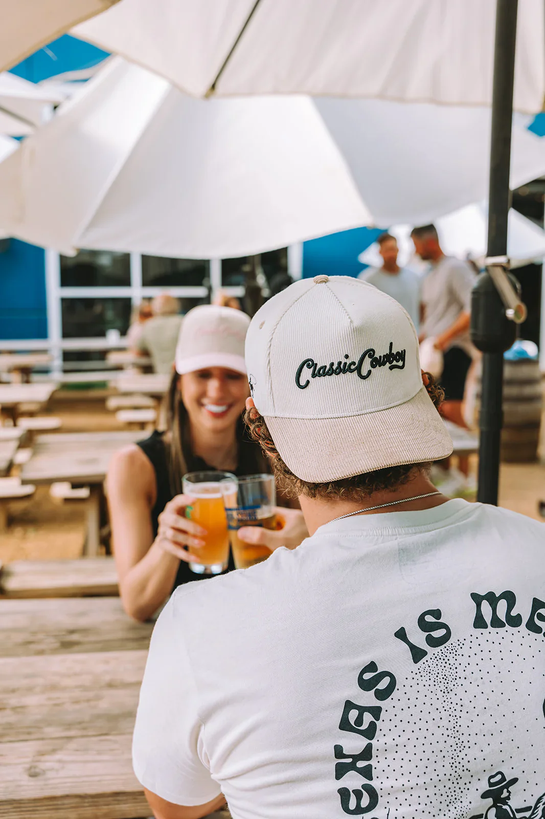 Classic Cowboy The Cattleman Corduroy Cap - Image 3