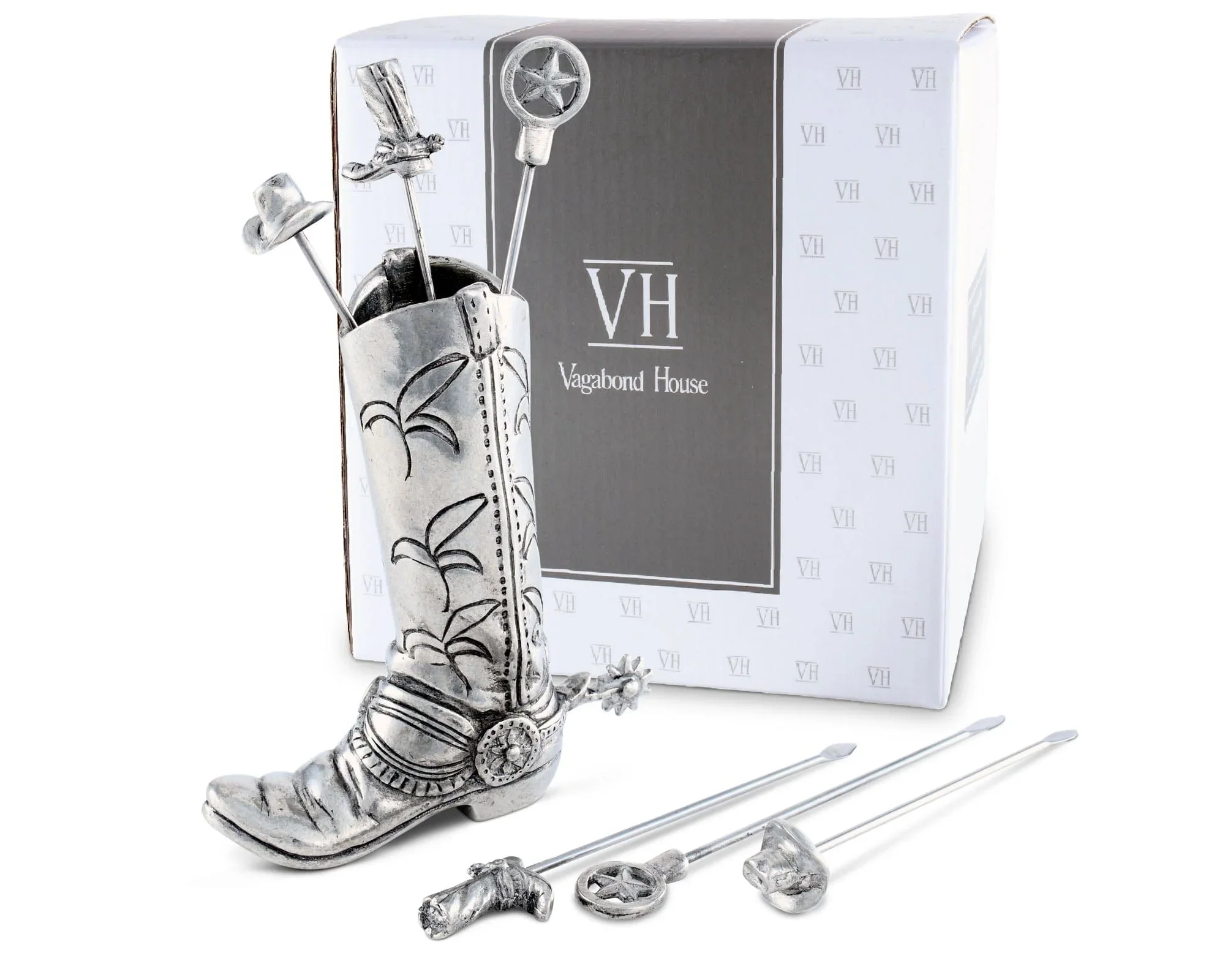 Vagabond House Western Boot Cheese Pick Set - Image 6