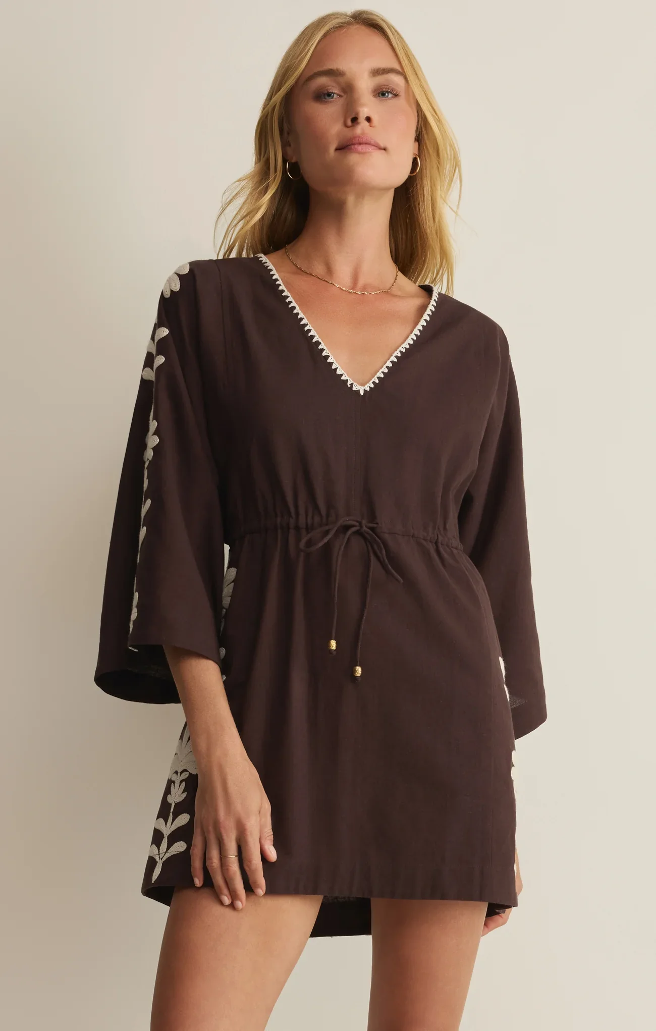Z Supply Whispering Palms Cover Up - Image 2