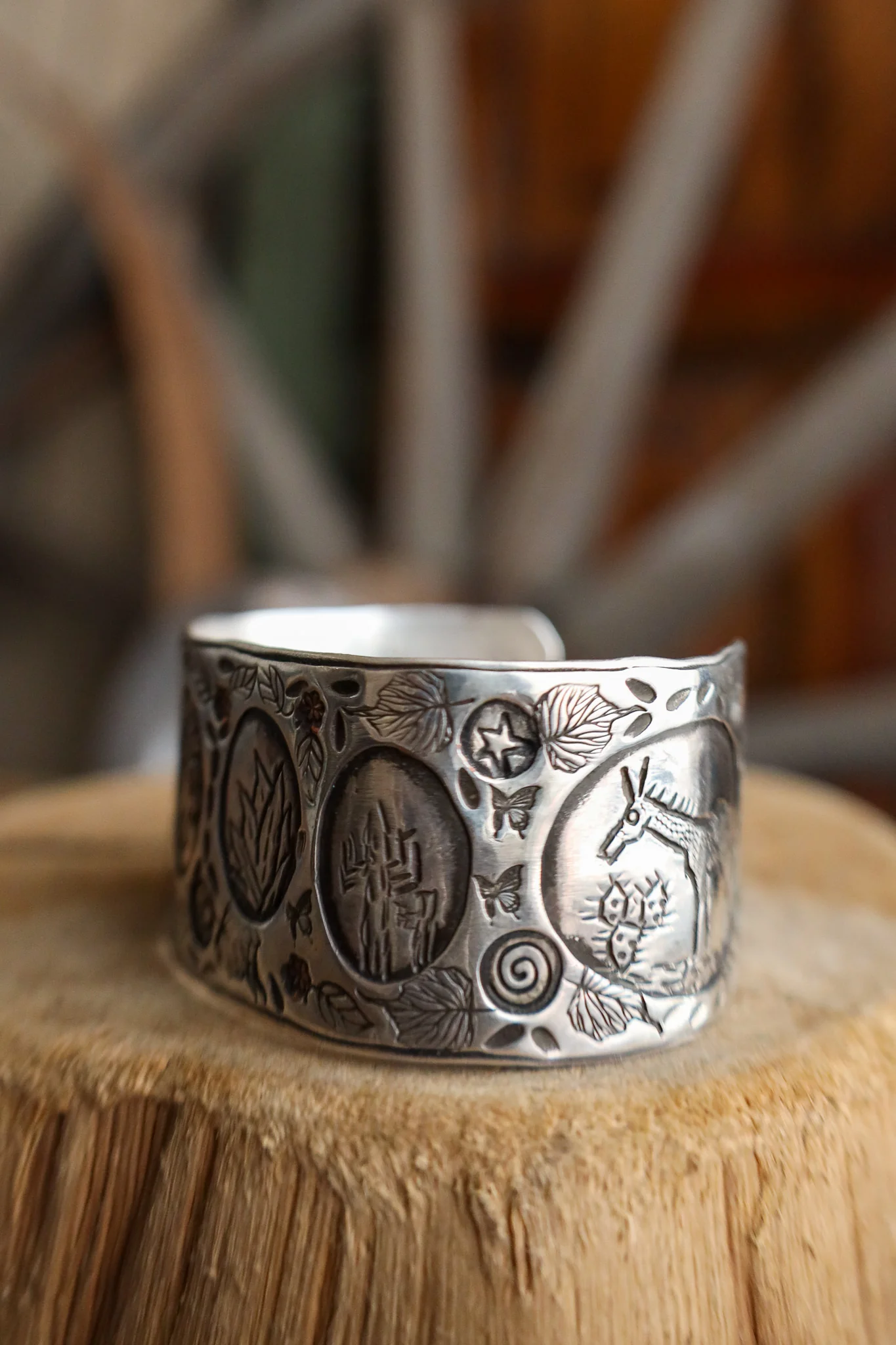 Margaret Sullivan Silver and Copper Window Cuff - Image 4