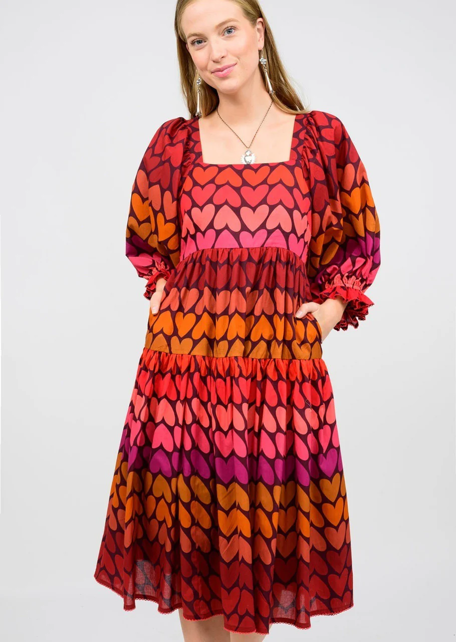 Ivy Jane Ombre Heart Dress - Image 3