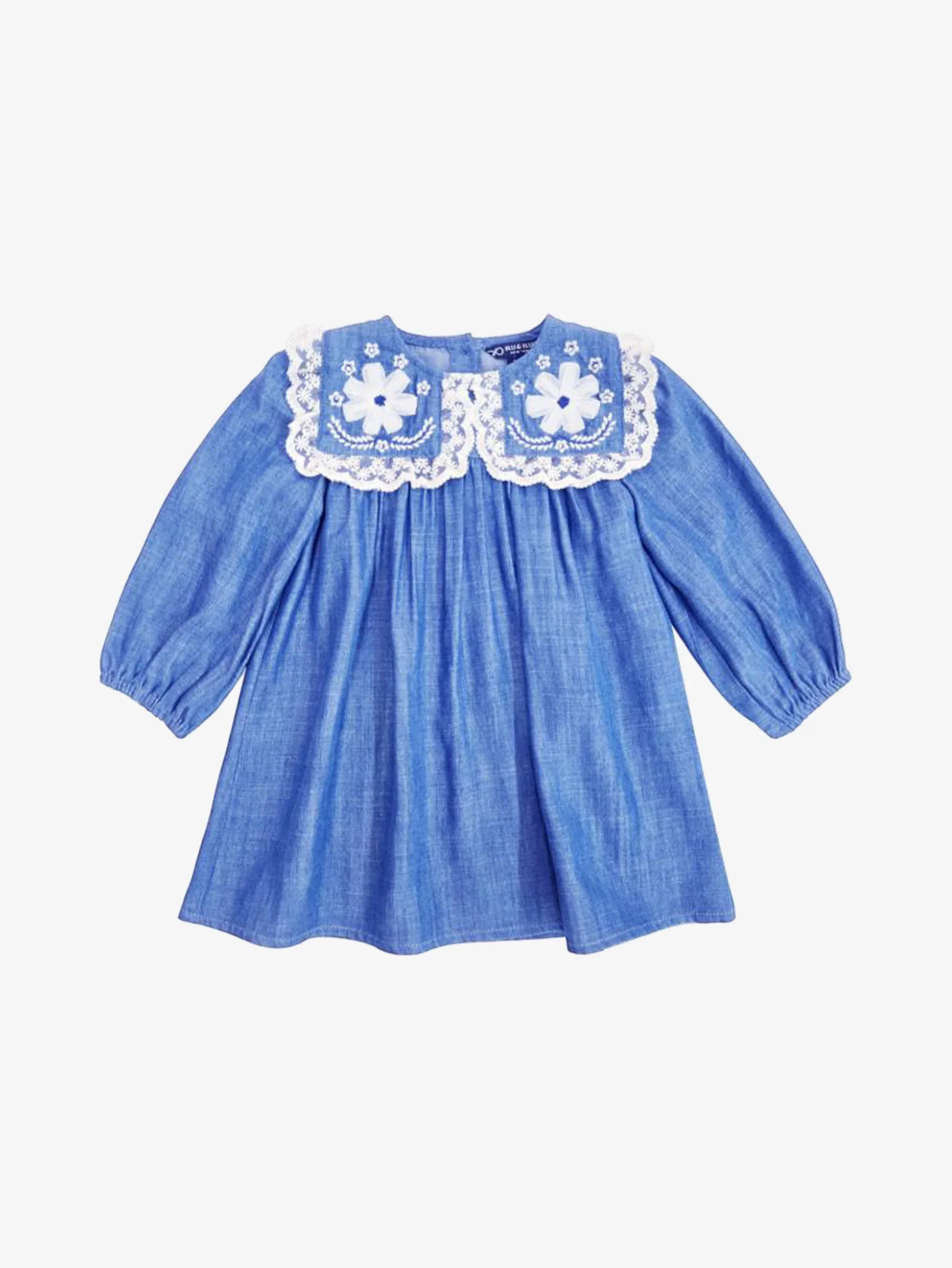 Blu & Blue Kid's Magda Denim Dress