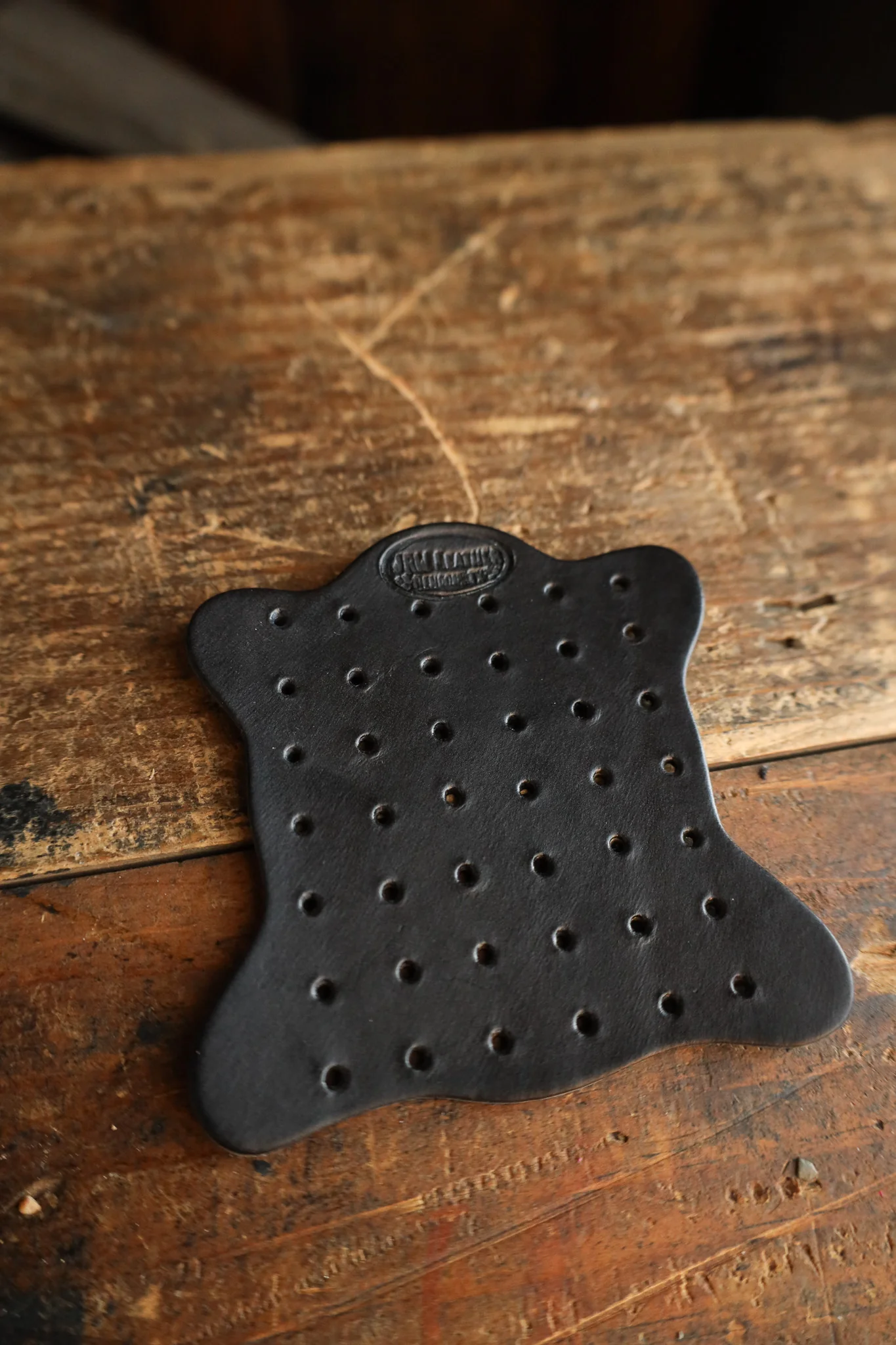 JRW Leather Earring Holder- Black - Image 3