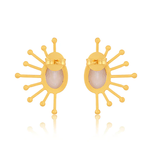 CHRISTINA GREENE RAY OF SUNSHINE PEARL EARRING - Image 4